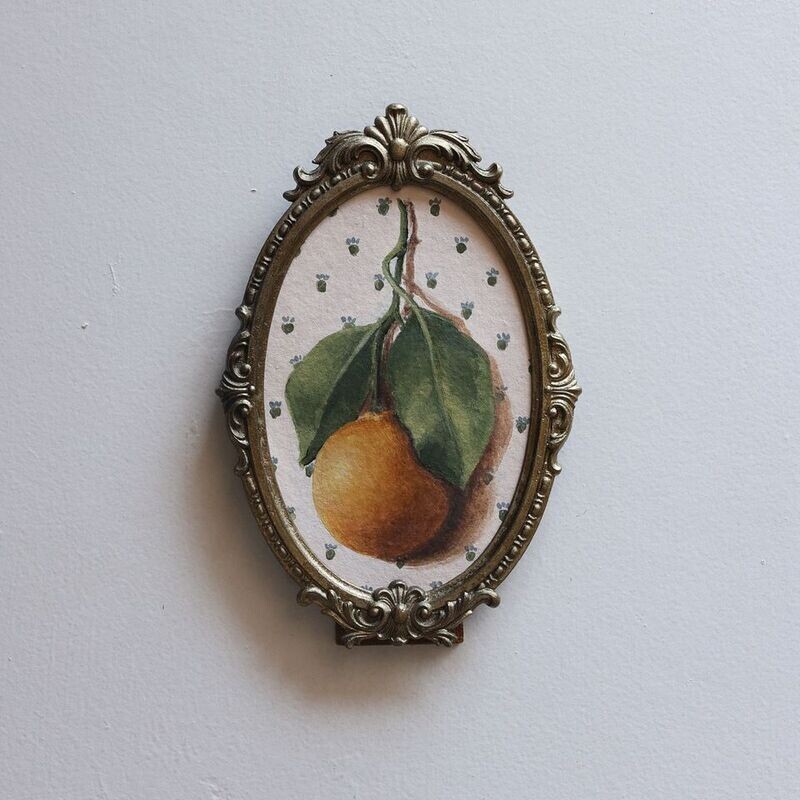 Tangerine in Pattern