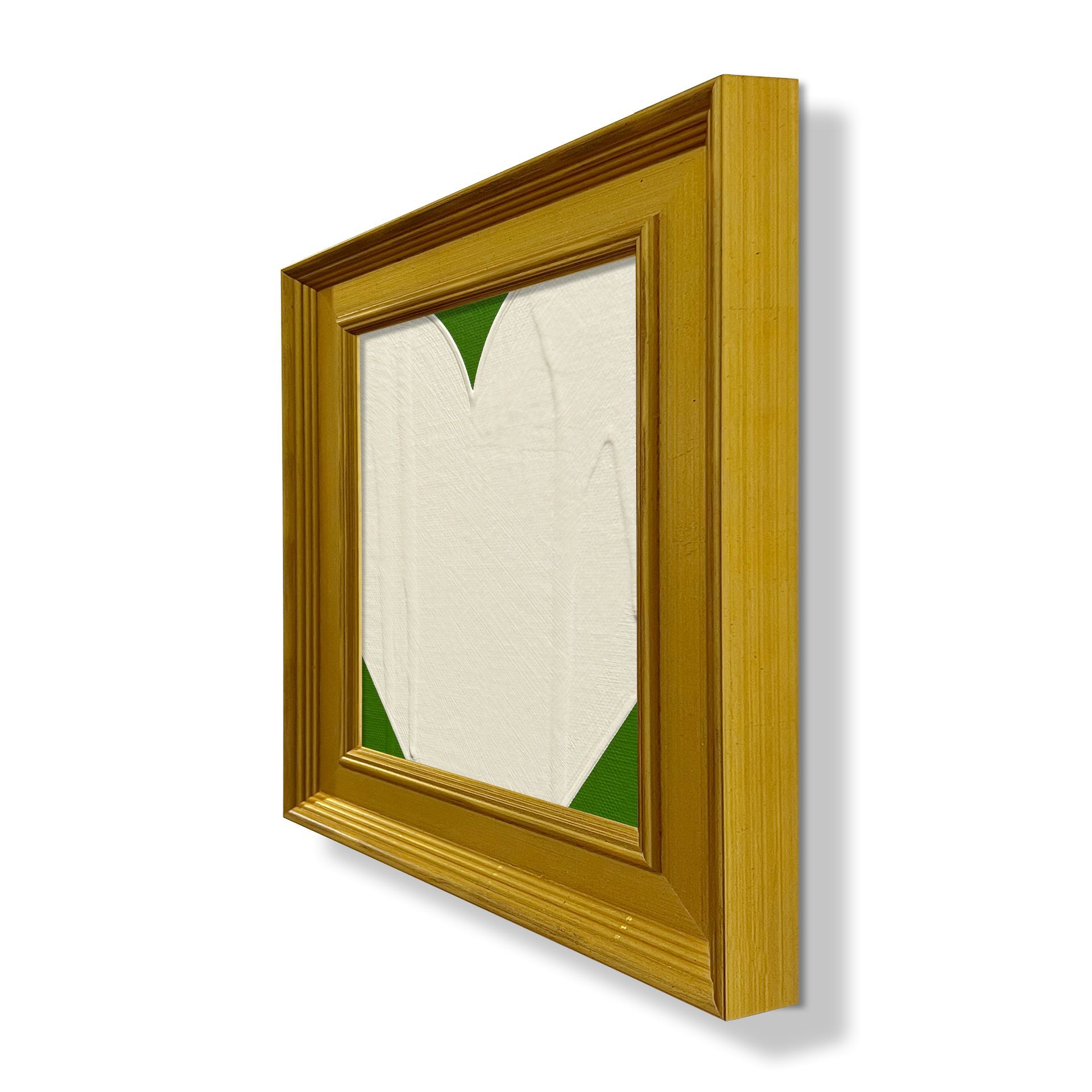 Mini Petite Heart - Kelly Cream