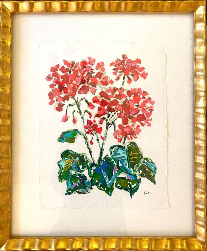 Blooming Girls & Geranium Friends