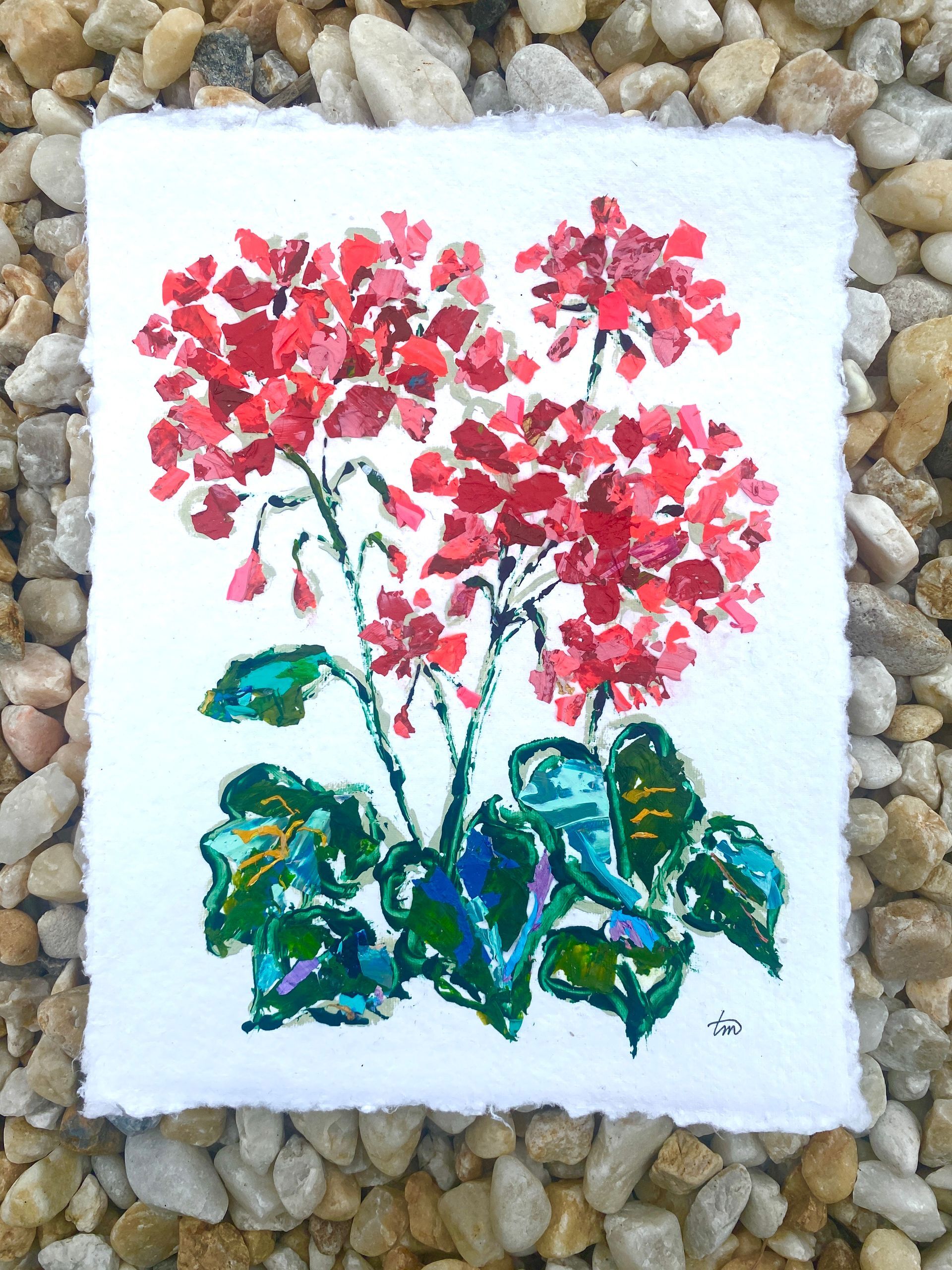 Blooming Girls & Geranium Friends