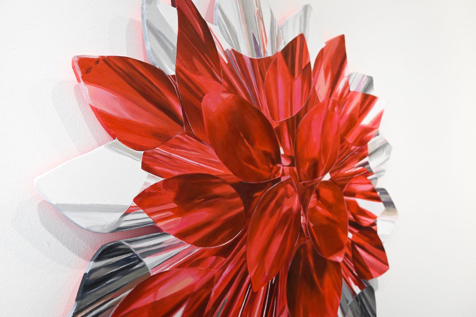 Red and Silver Bow