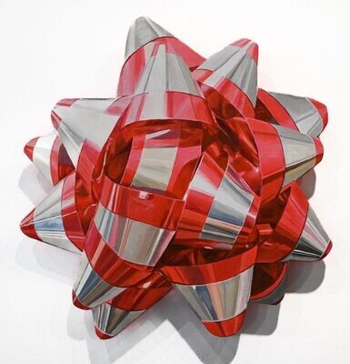 Red and Silver Bow II