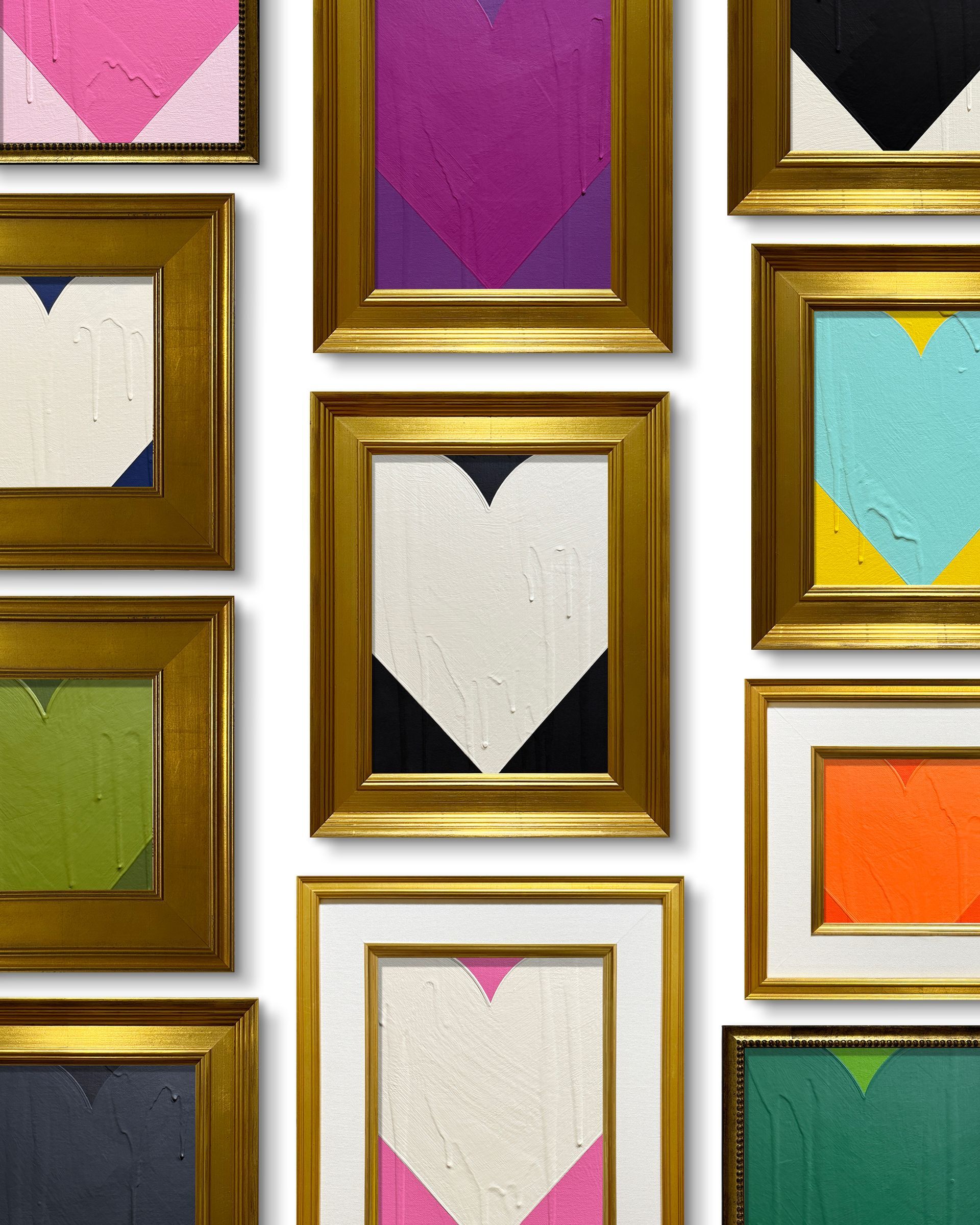 Mini Petite Heart Yellow Cream