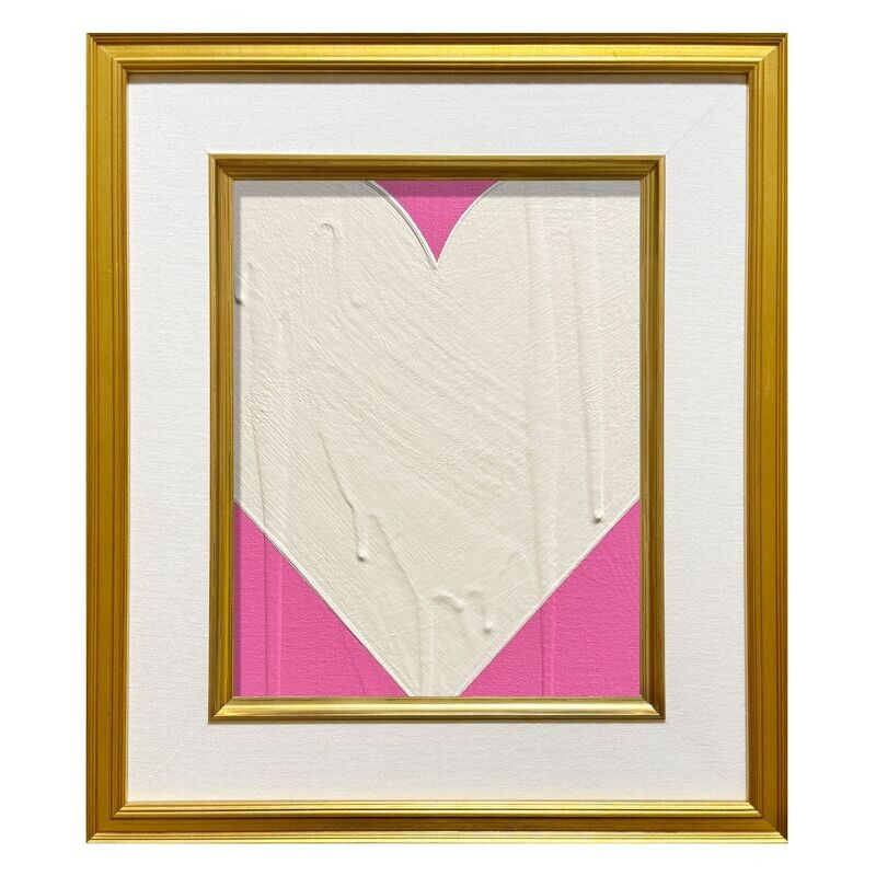 Mini Heart Pink Cream​