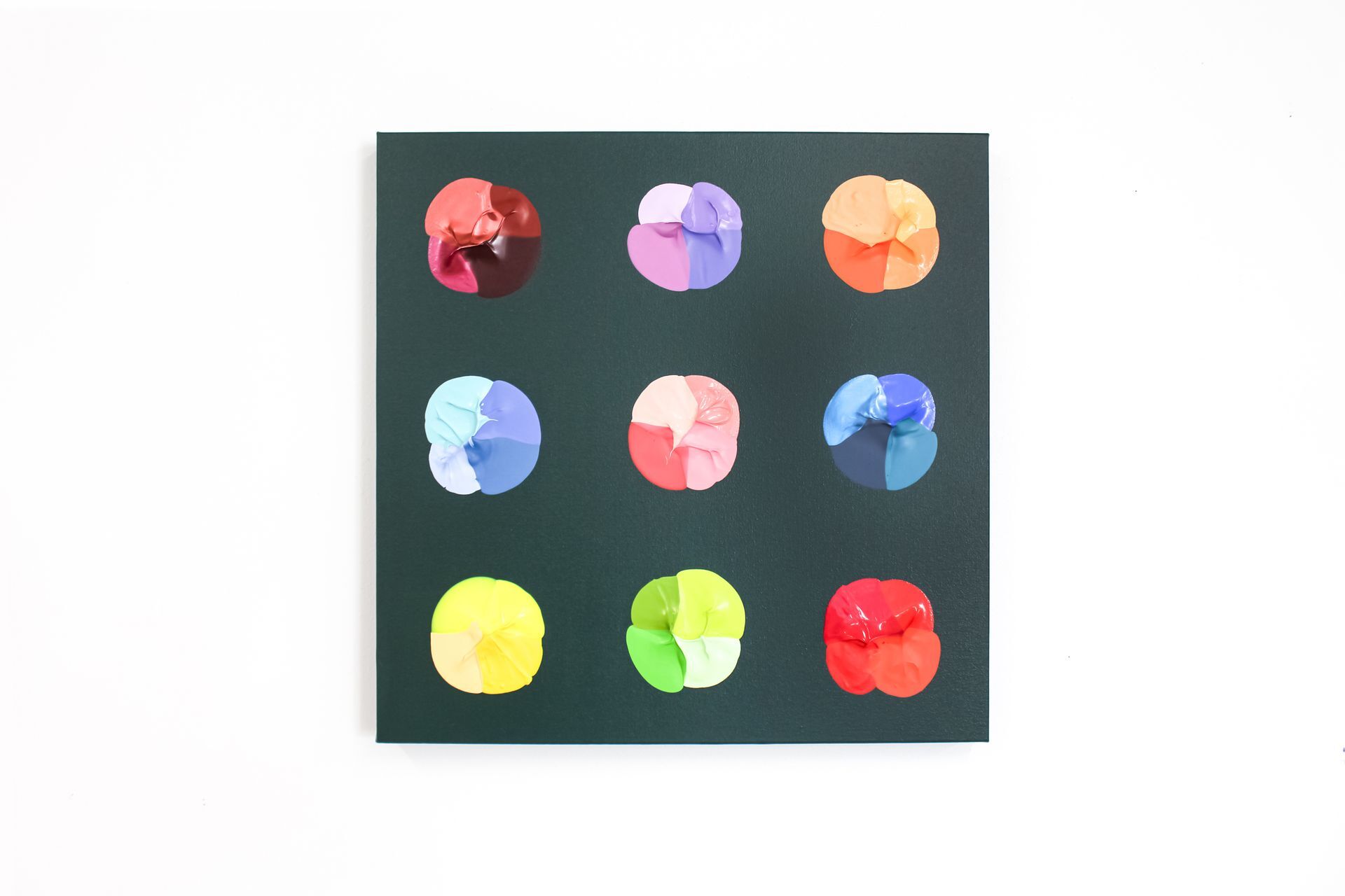 All The Colors On Hunter Green