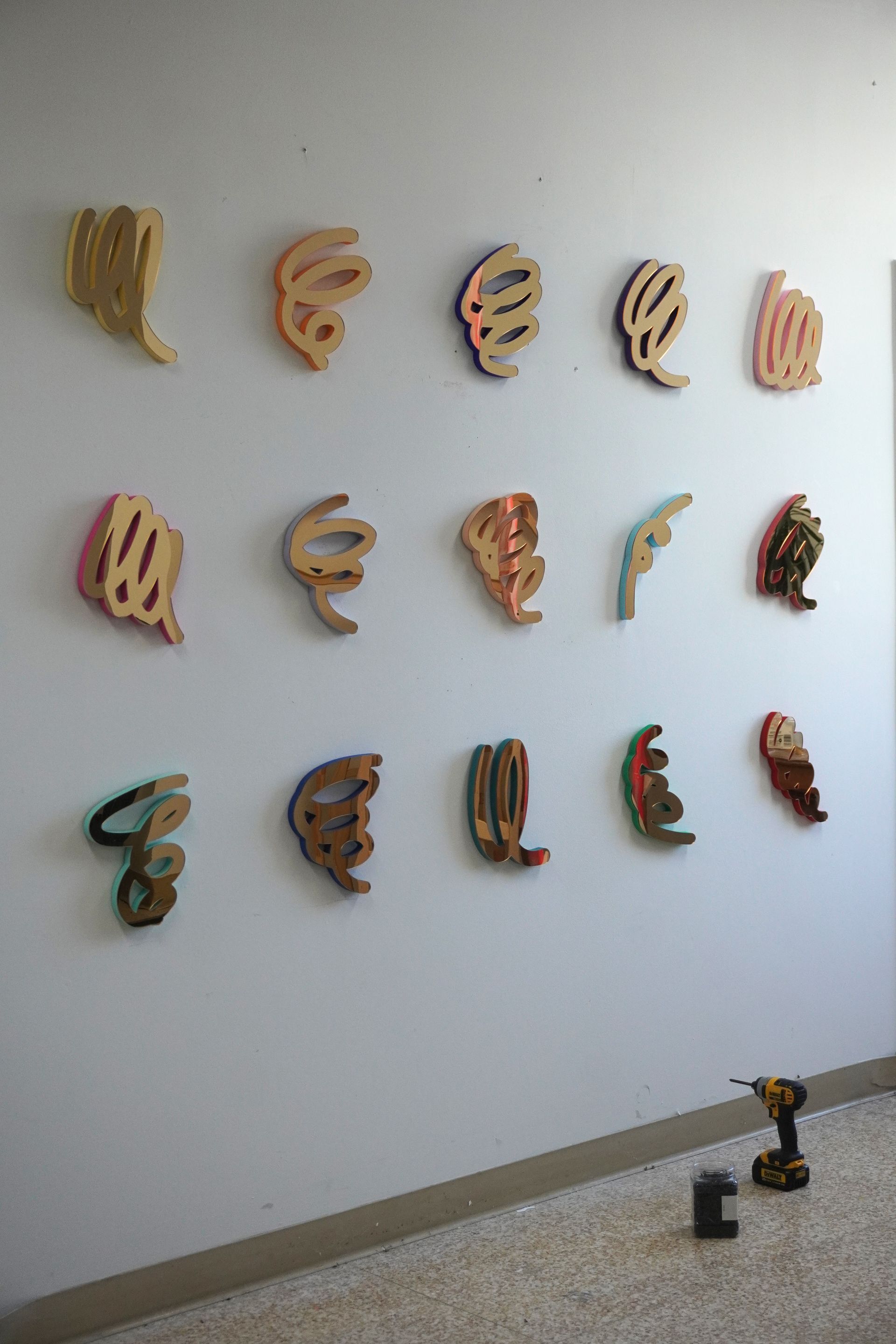 Gold Mirror - Orange