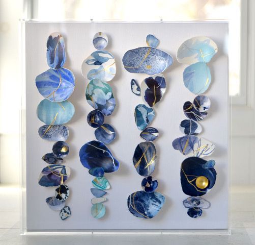 Kintsugi Eggshells Quadruple Totems
