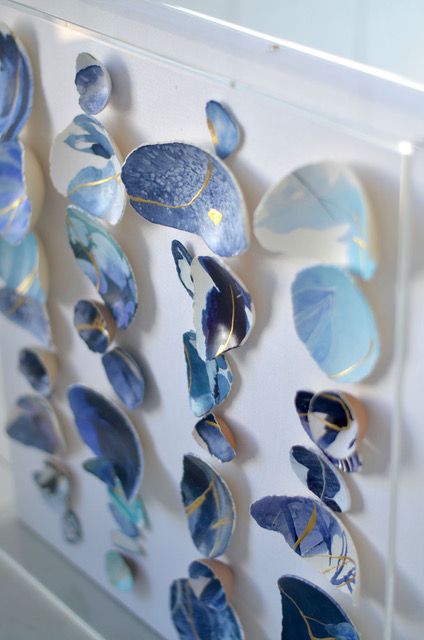 Kintsugi Eggshells Quadruple Totems