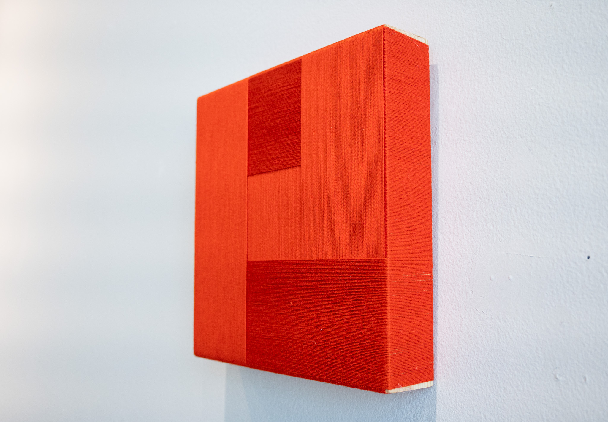 Log Cabin Square in Indies Orange