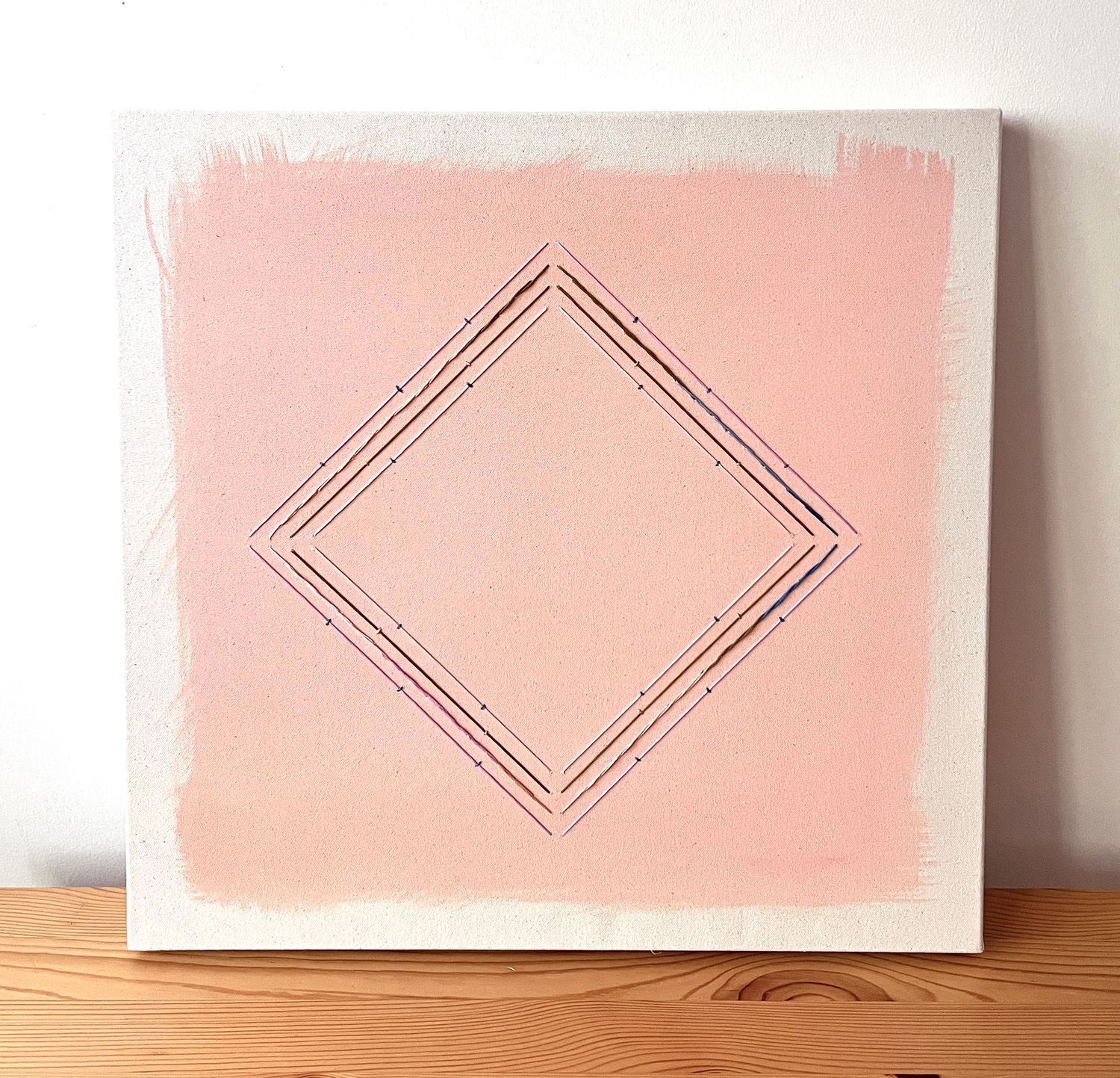 Petal with Pale Pink Diamond
