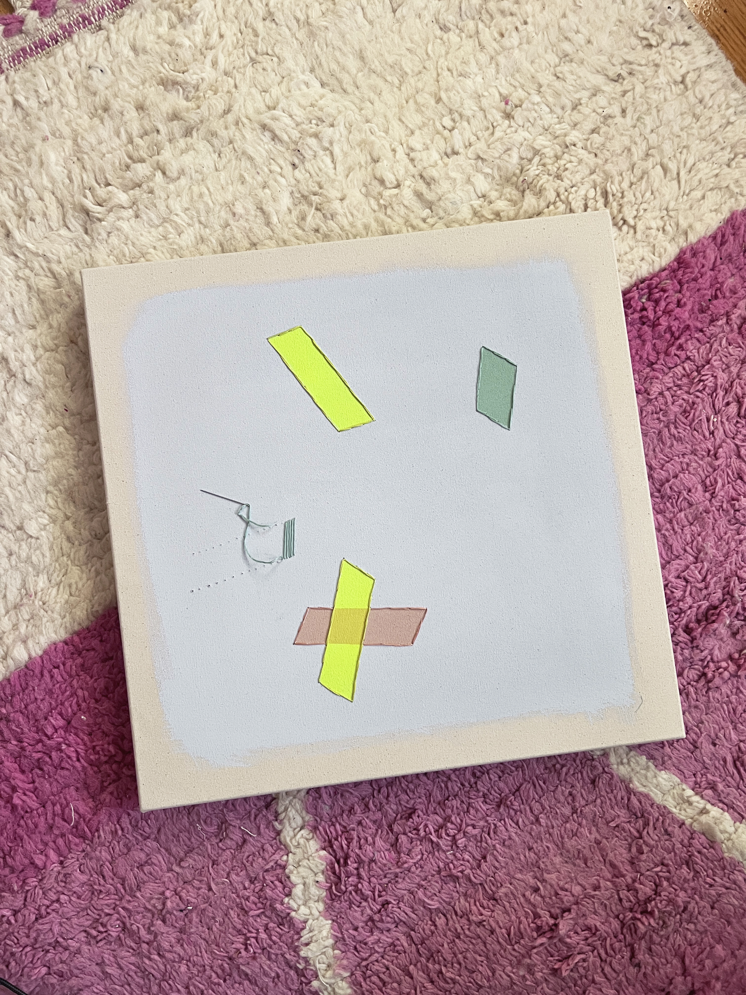 Seabreeze with Electric Yellow Confetti