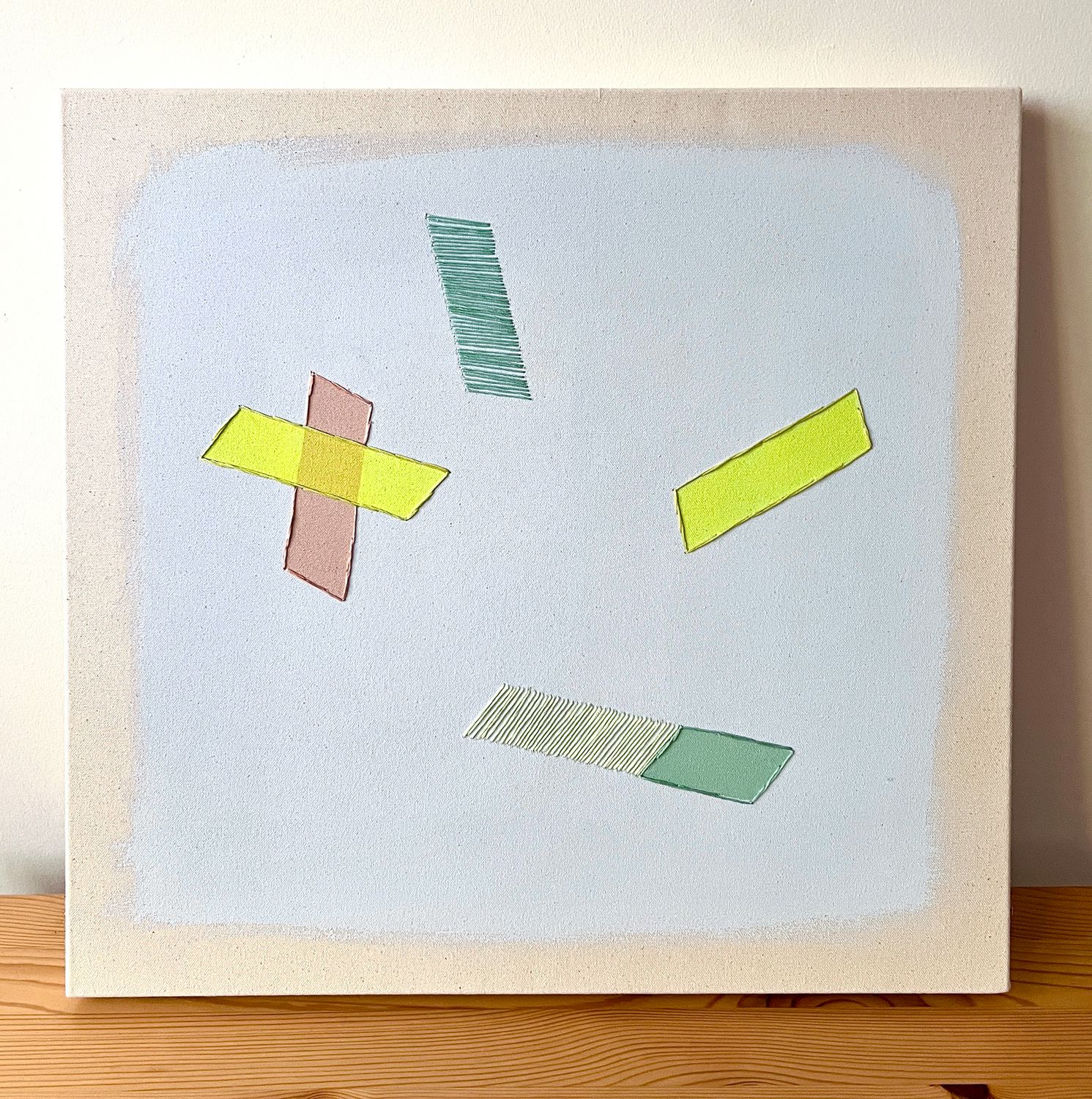 Seabreeze with Electric Yellow Confetti