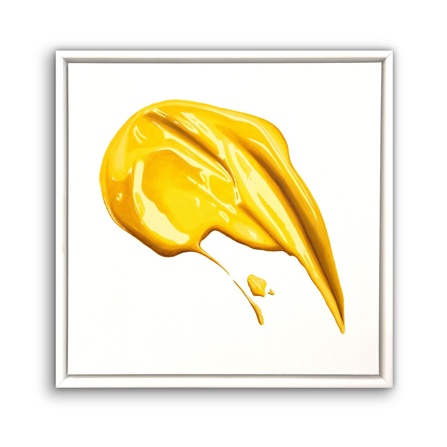 WET PAINT Yellow
