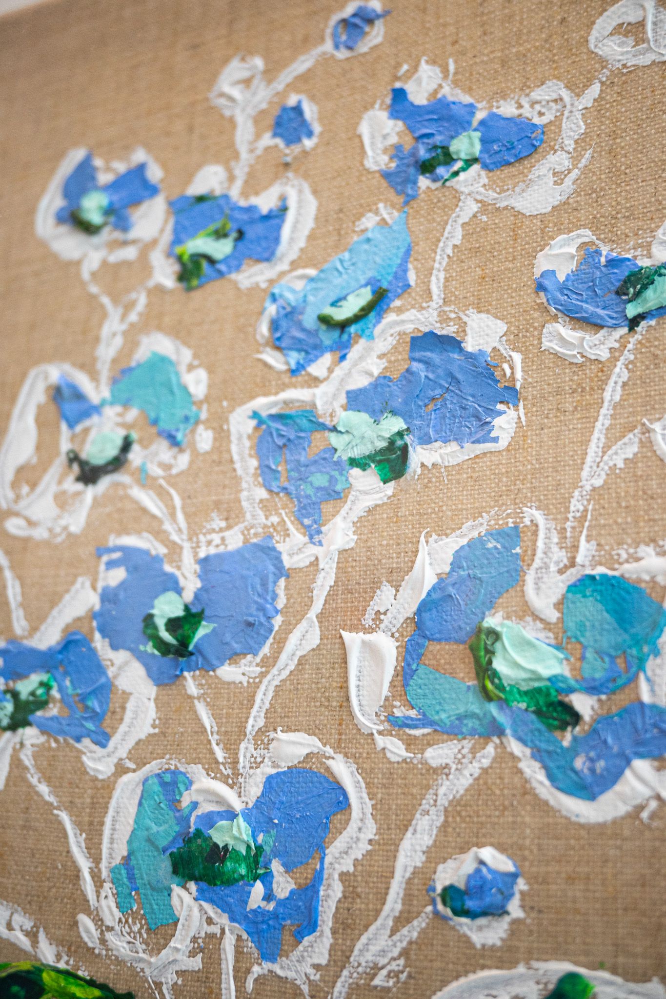 Blooming Girls Blue Party