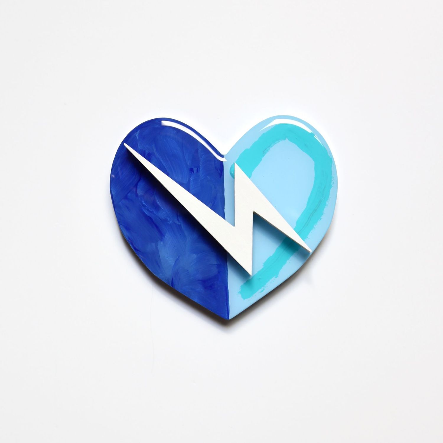 Shot Thru The Heart Blue