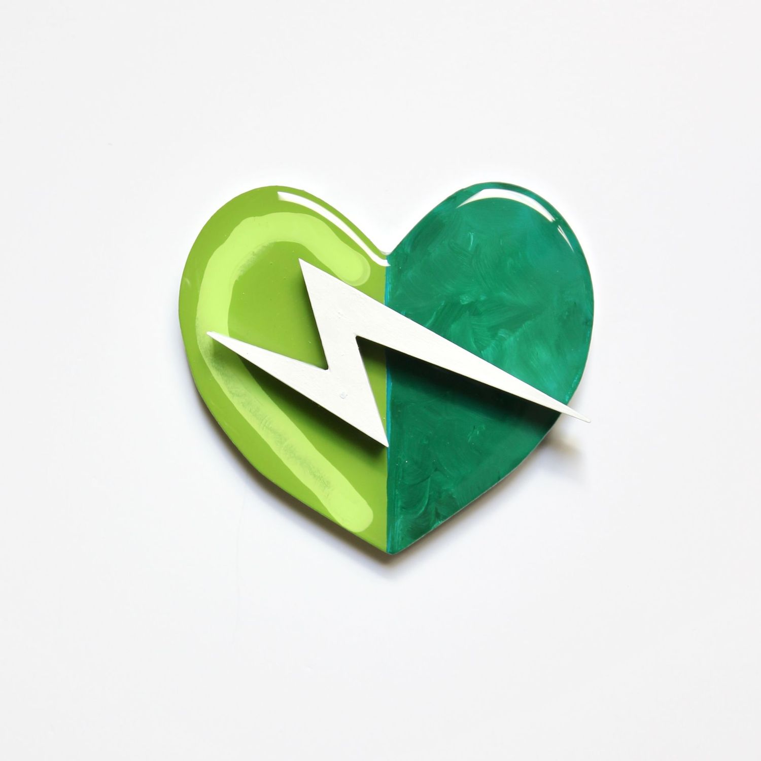 Shot Thru The Heart Green