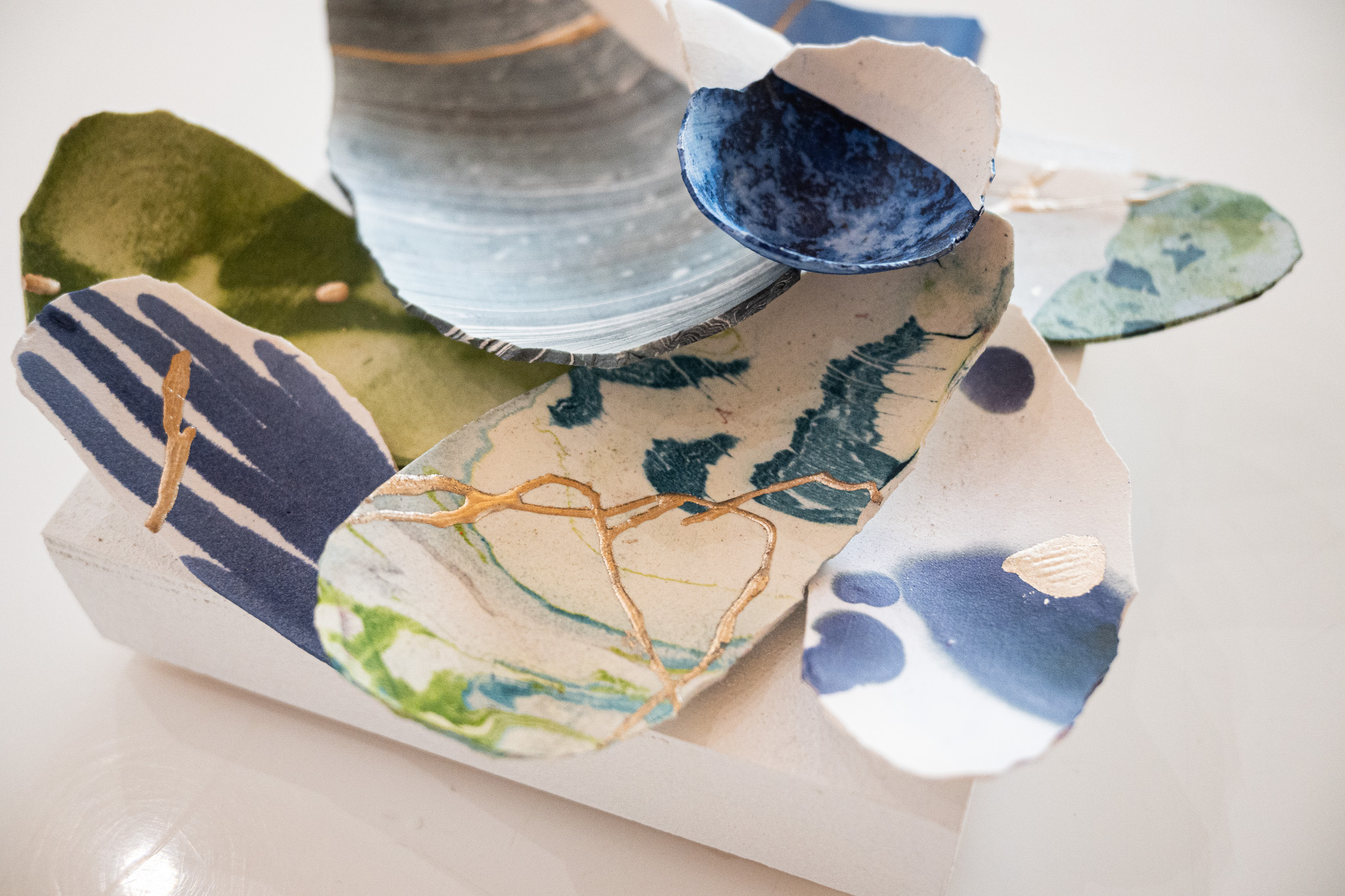 Porcelain Kintsugi Eggshells Mini 7