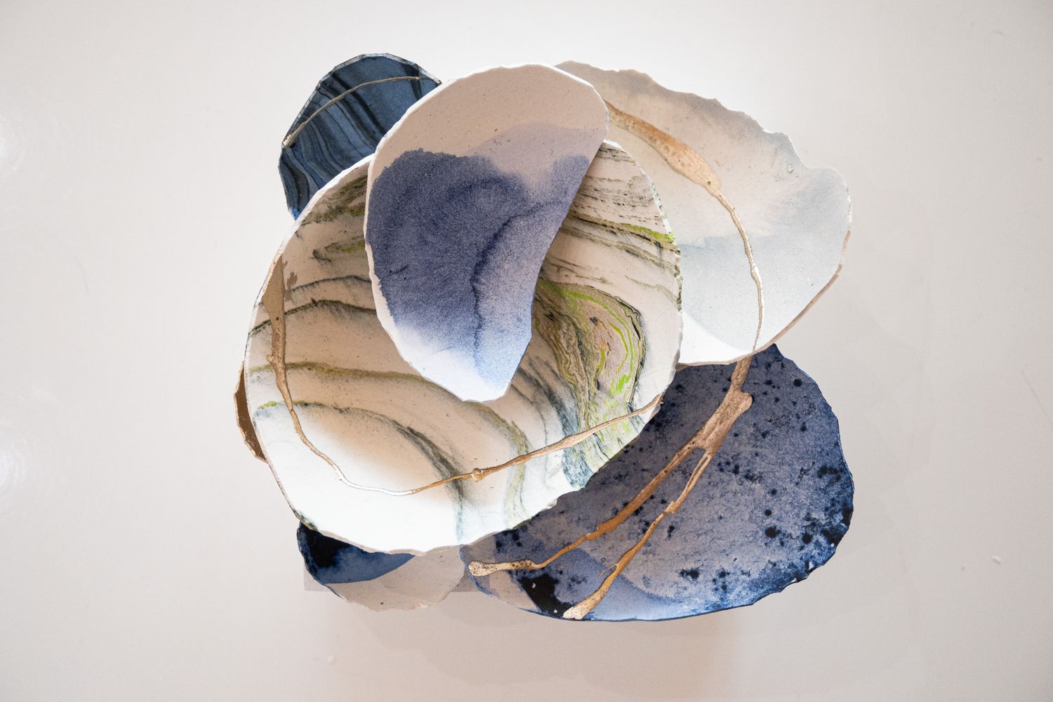 Porcelain Kintsugi Eggshells Mini 9
