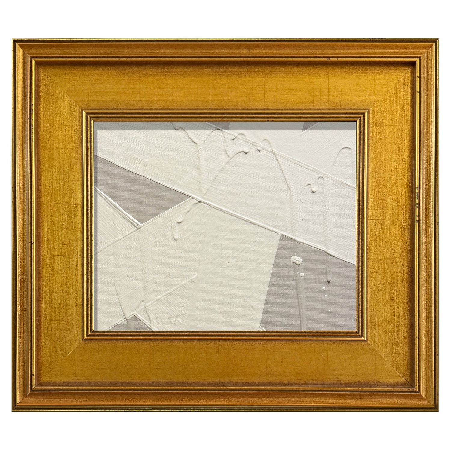 Mini Abstract Taupe and Cream