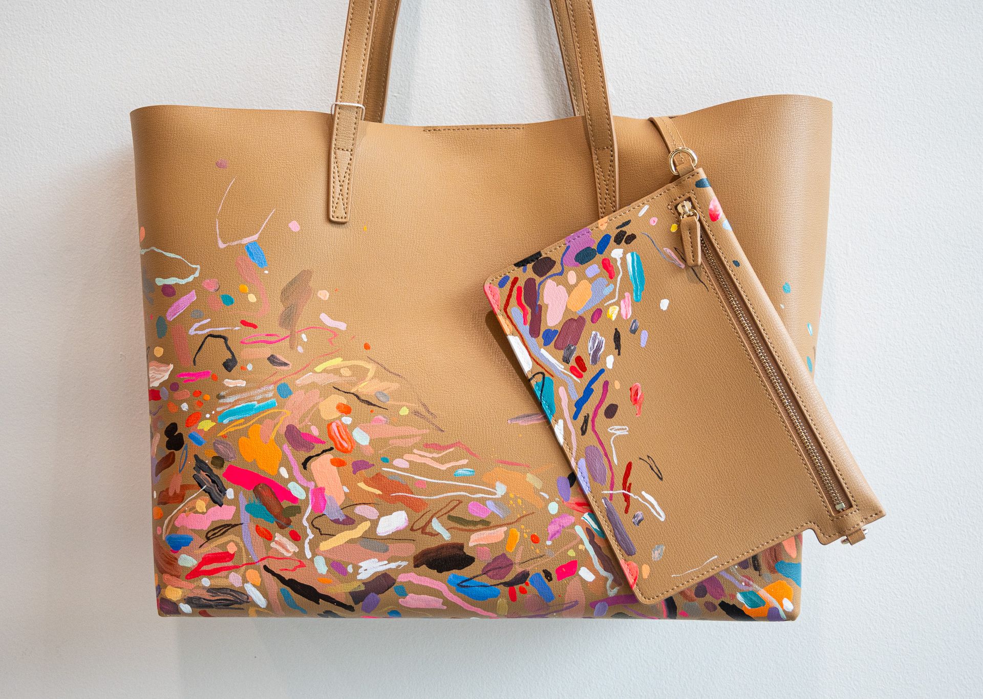 Belmont tote in Tan, Sarah Schwartz