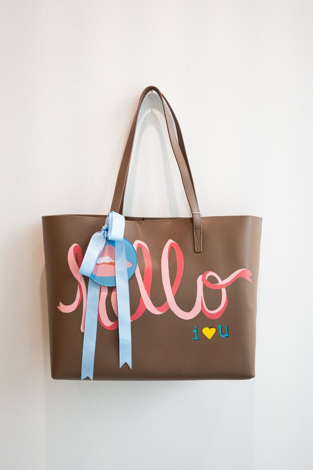 Belmont tote in Mocha, Angela Chrusciaki Blehm
