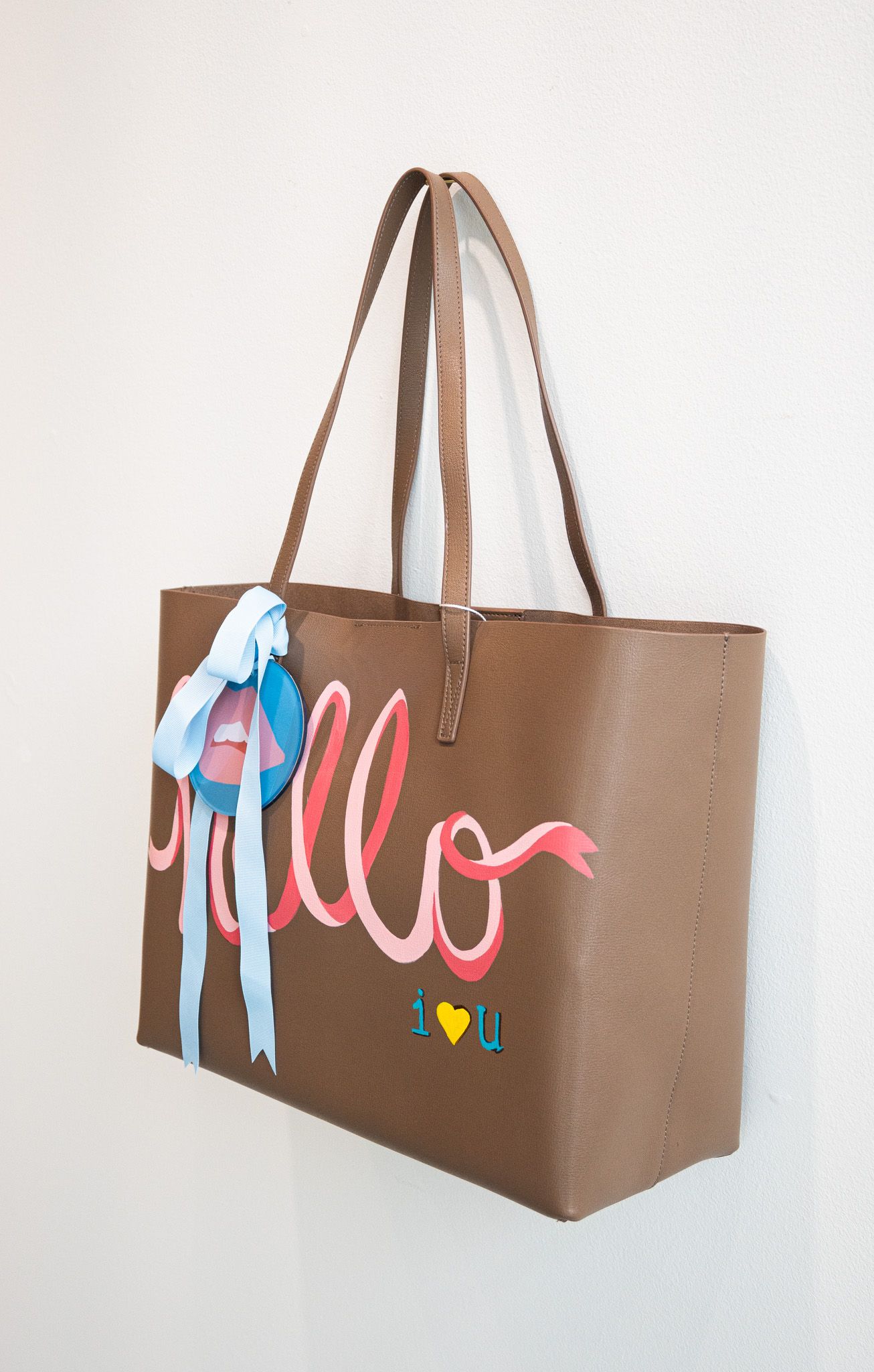 Belmont tote in Mocha, Angela Chrusciaki Blehm