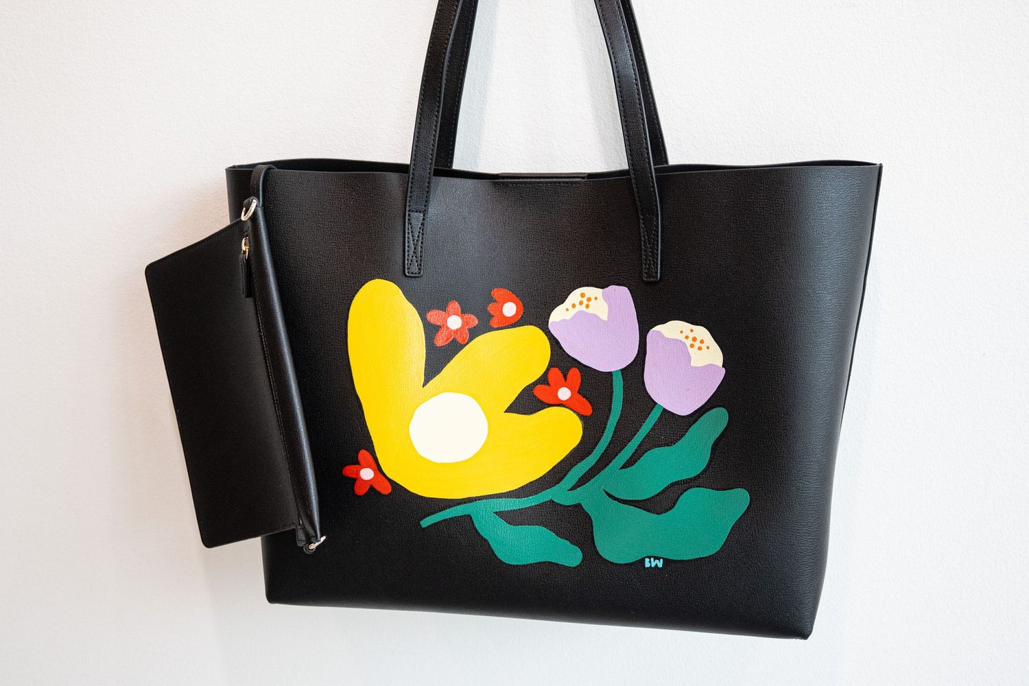 Belmont tote in Black, Bekah Worley
