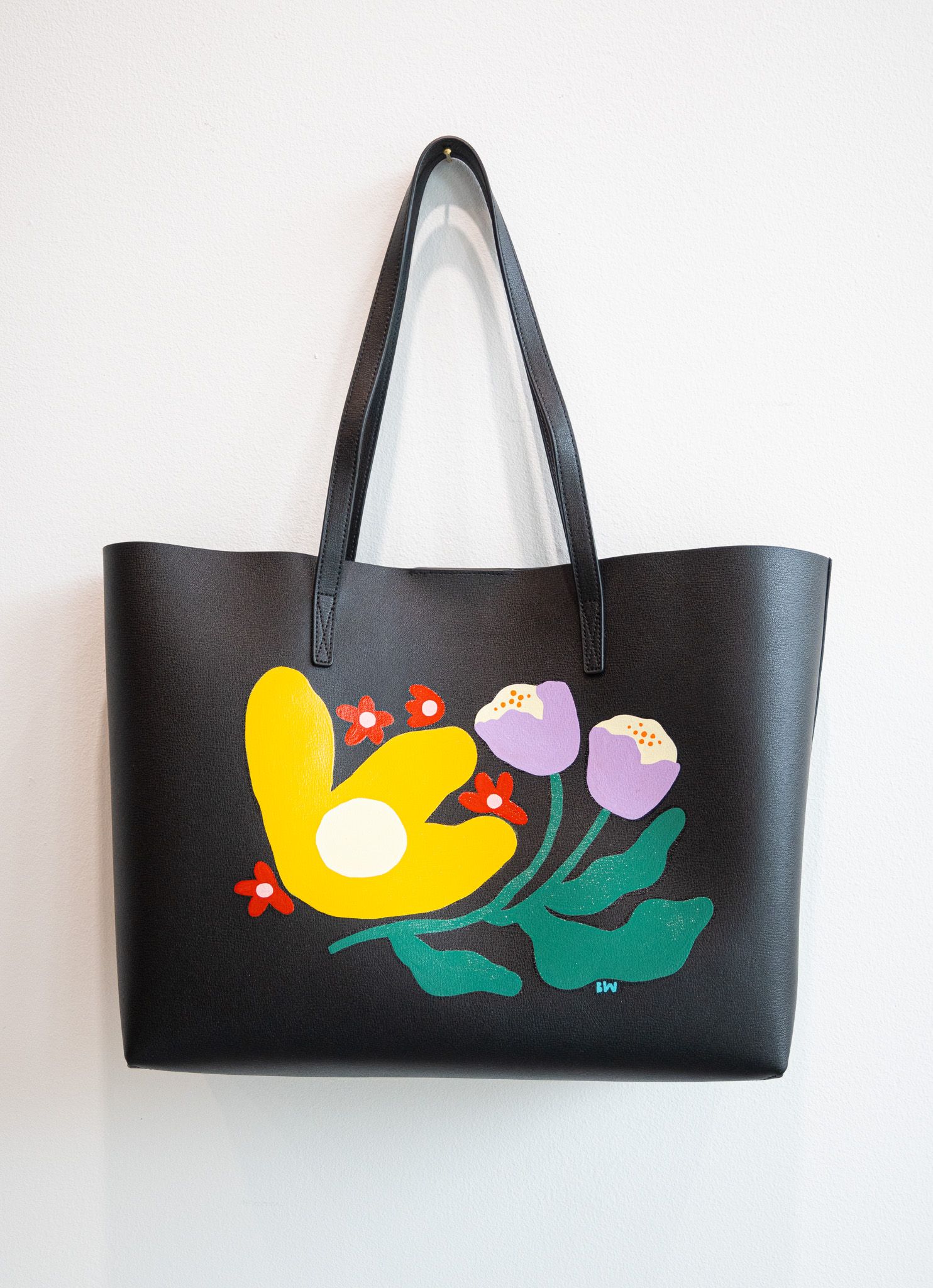 Belmont tote in Black, Bekah Worley