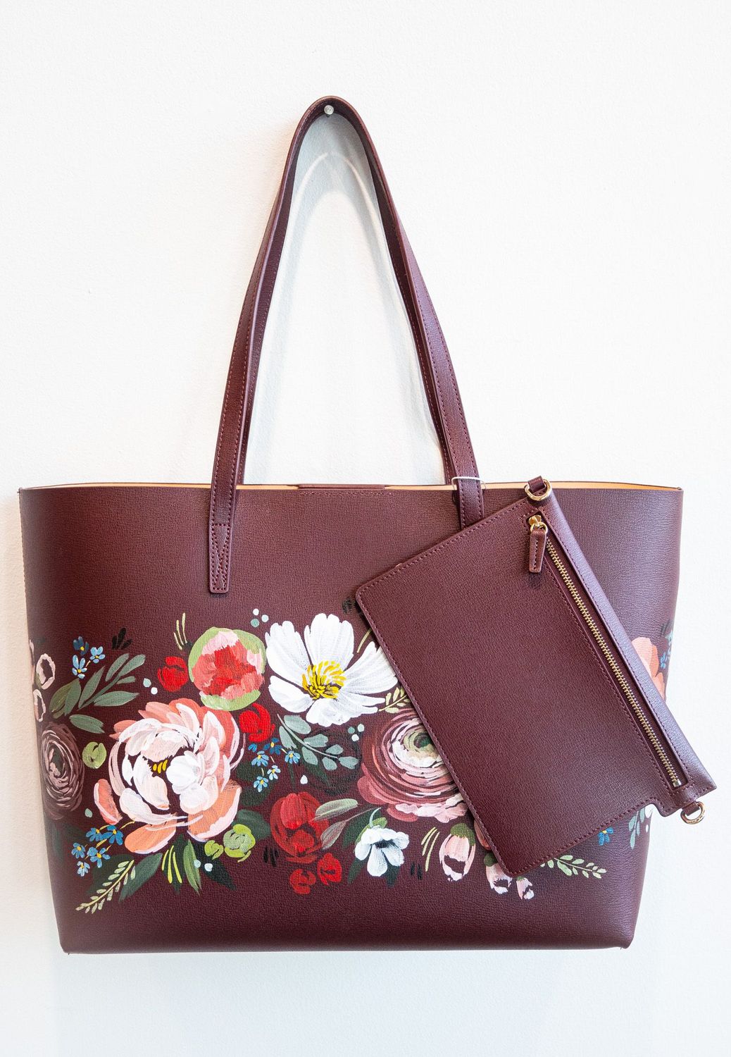 Belmont tote in Oxblood red, Jenna Brownlee