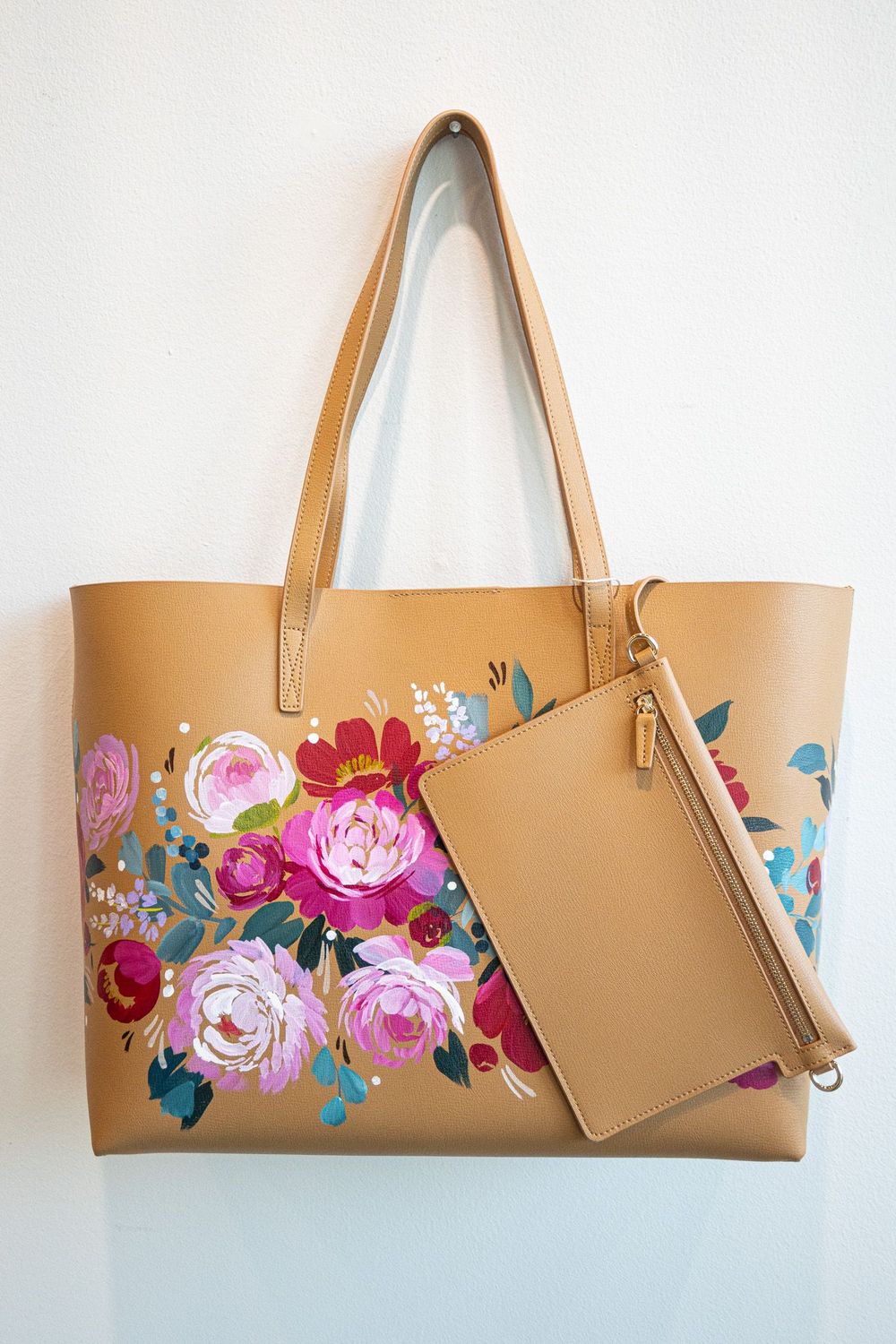 Belmont tote in Tan, Jenna Brownlee
