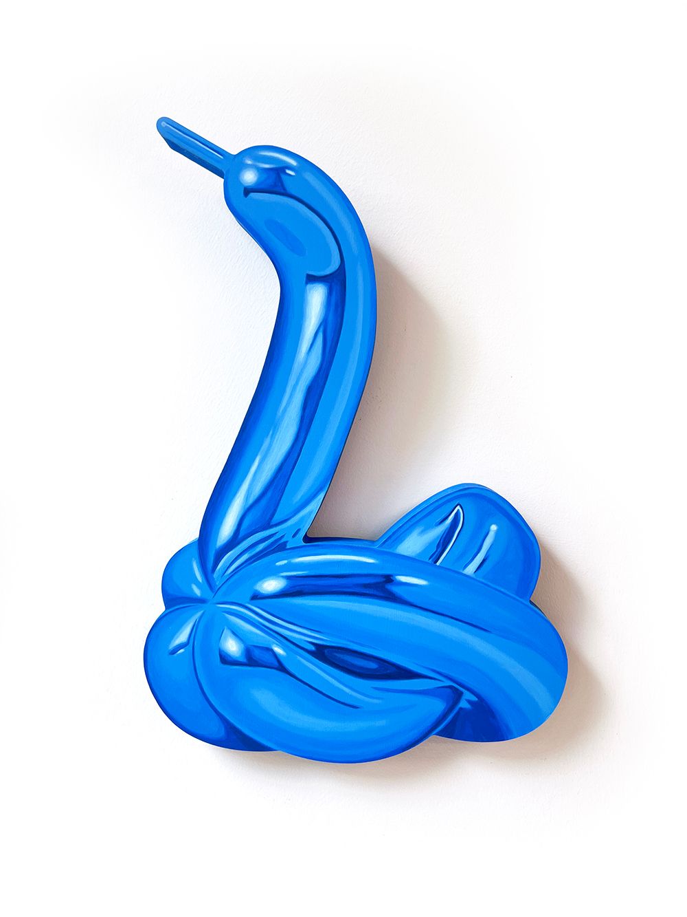 Blue Balloon Swan