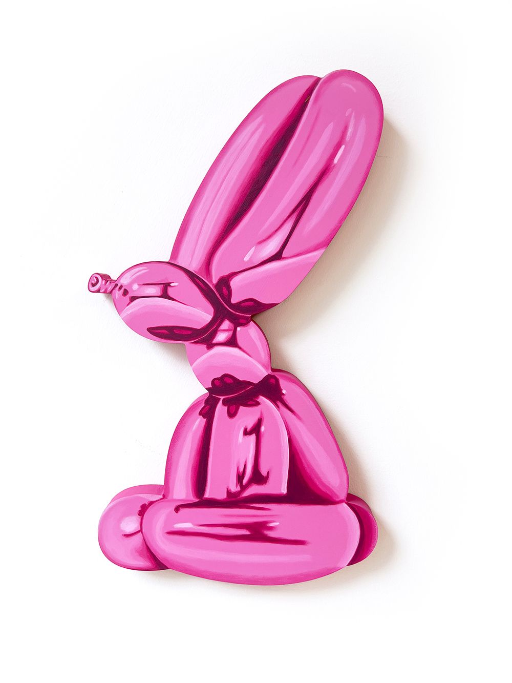 Pink Balloon Rabbit