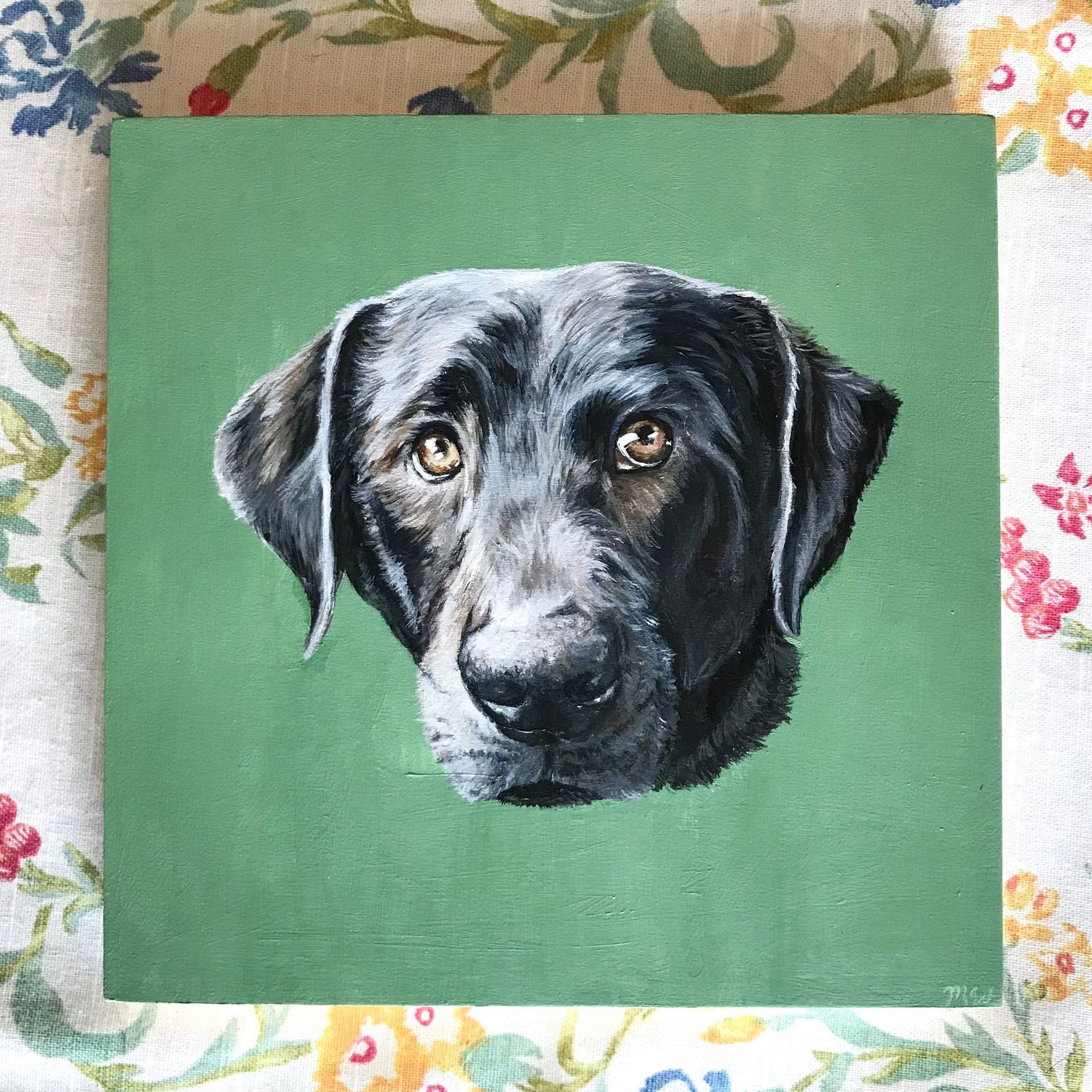 Custom pet portrait