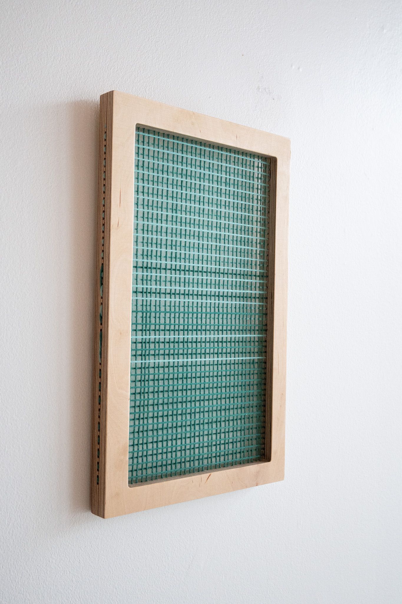 Small Rectangle in Cadmium and Kiki