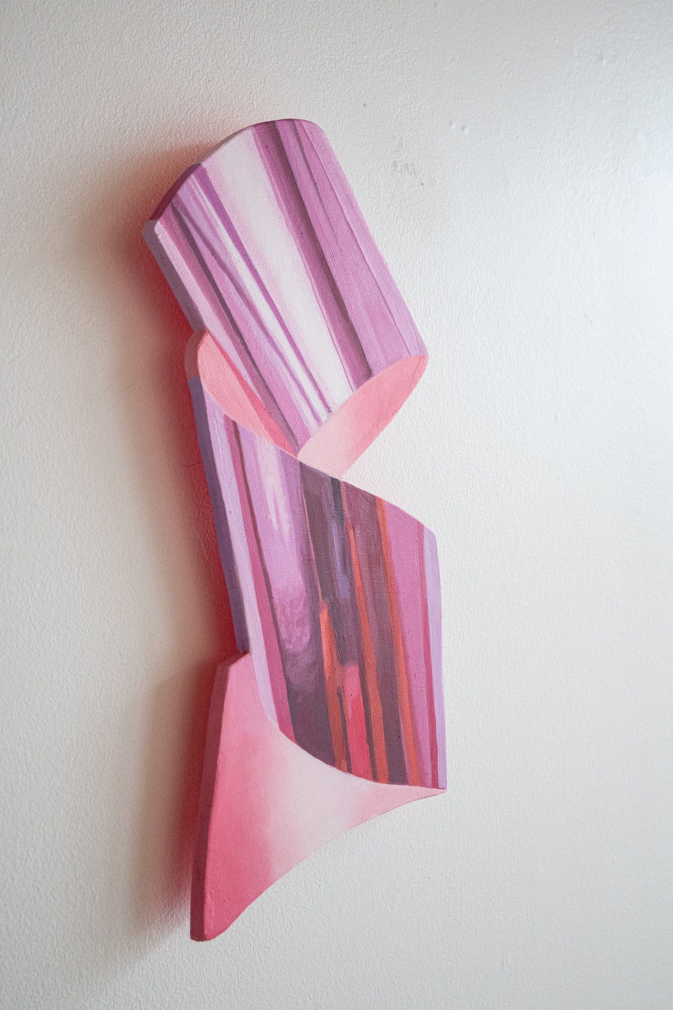 Mini Pink Curly Ribbon I