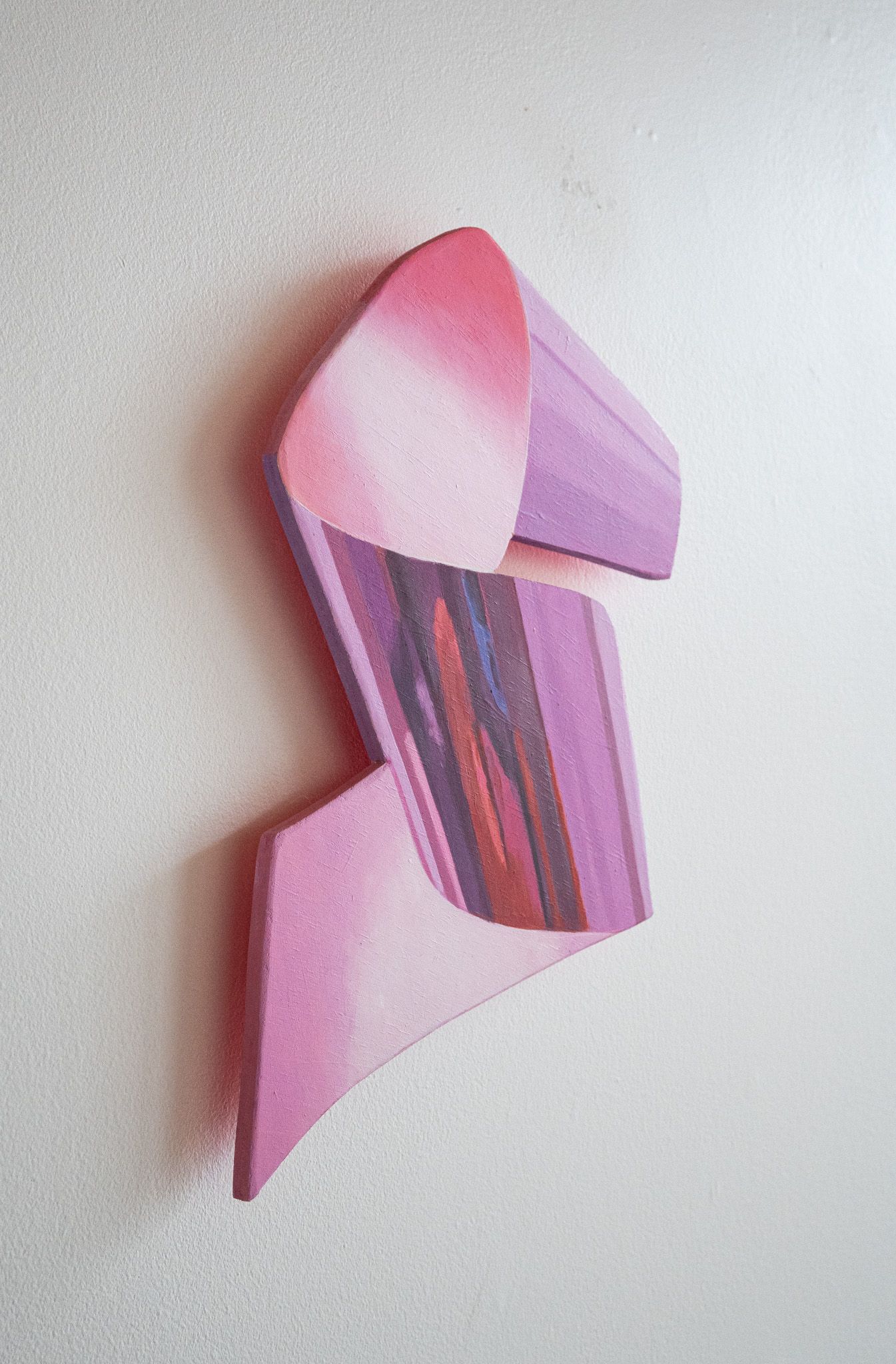 Mini Curly Pink Ribbon II