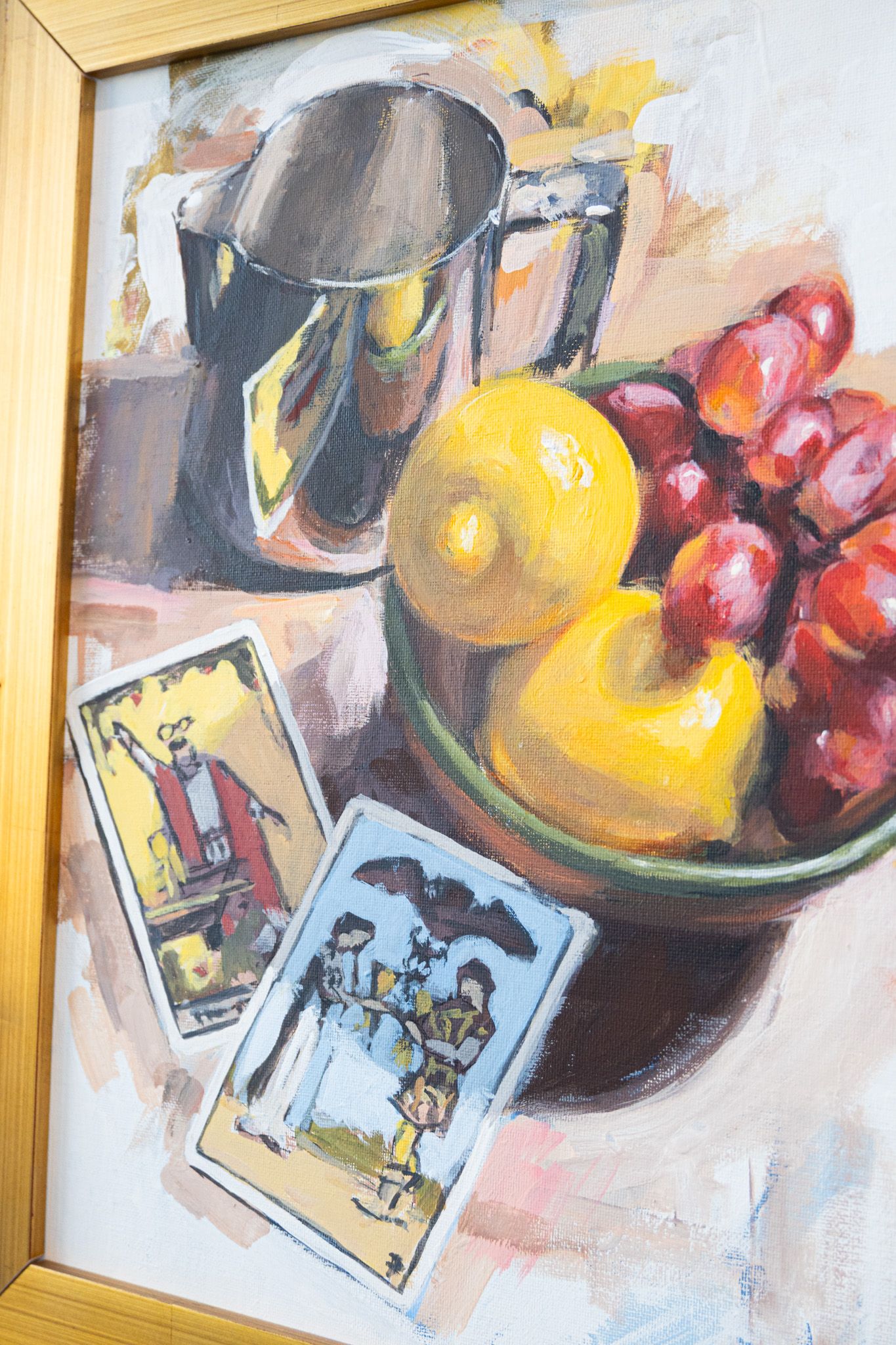 Two of Cups Card Composition