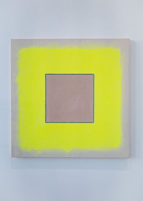 Mauve/Lemon With Gradient Blue