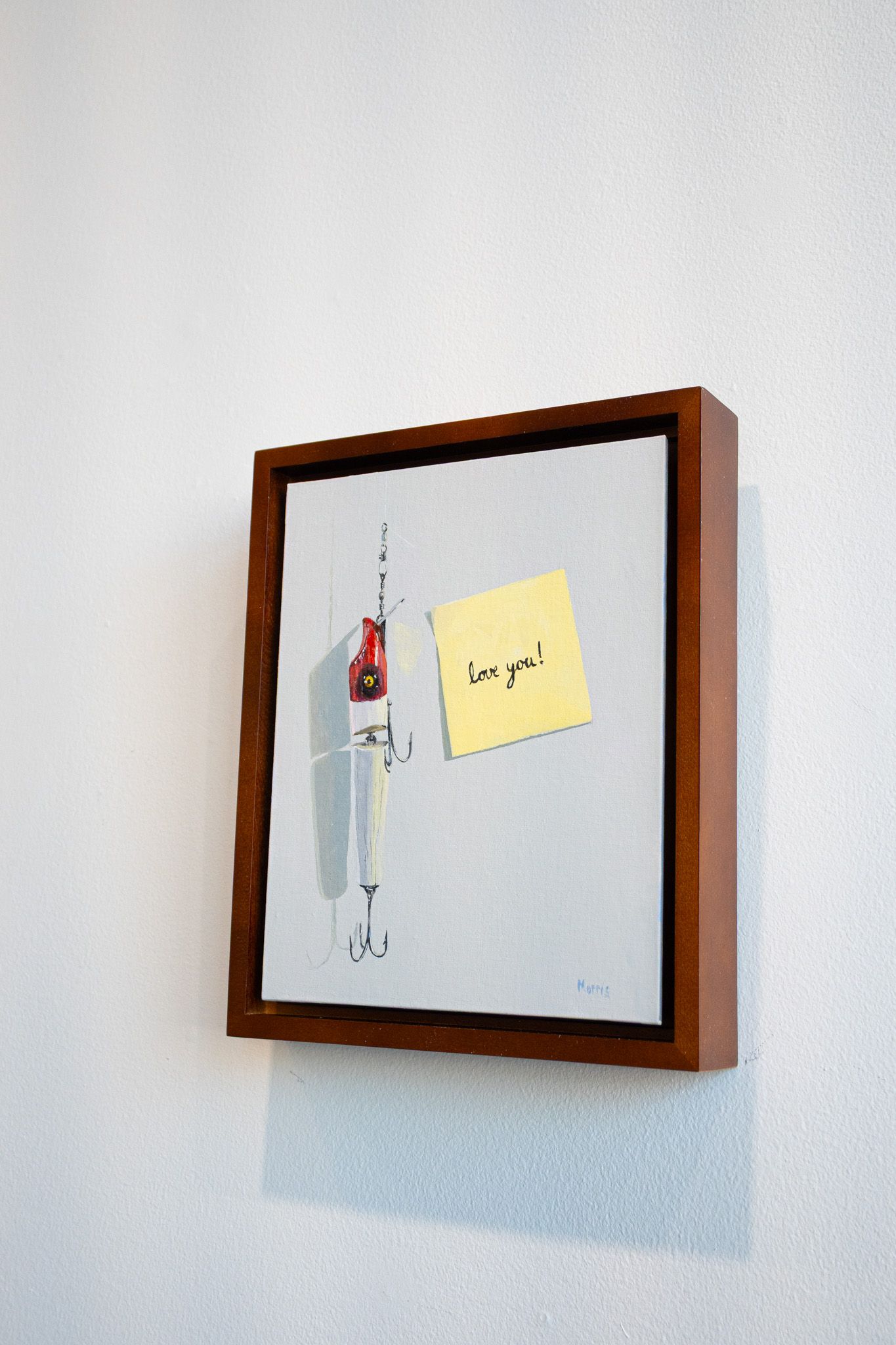 Love You- Wooden Pike Lure