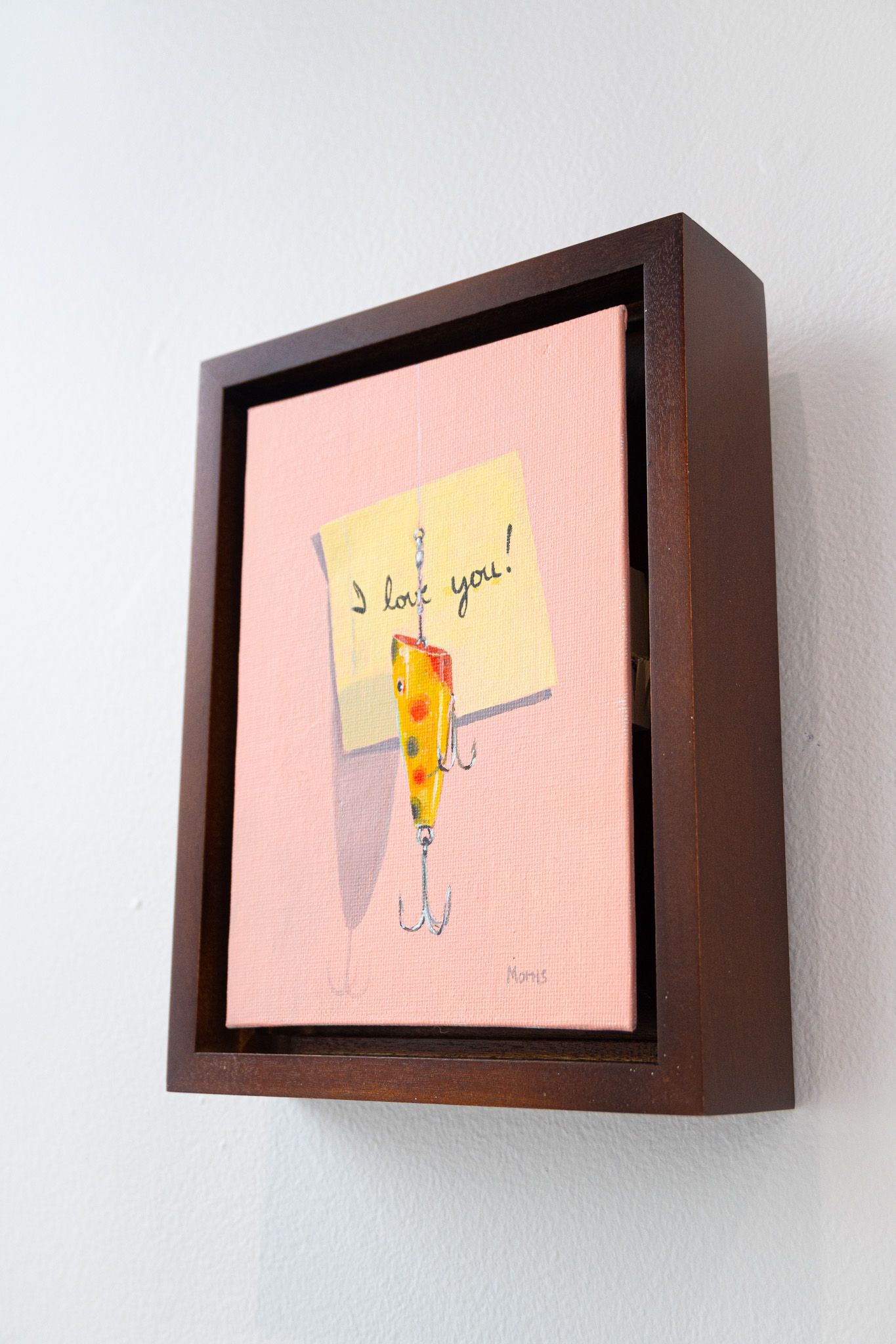 I Love You - Popper on Pink