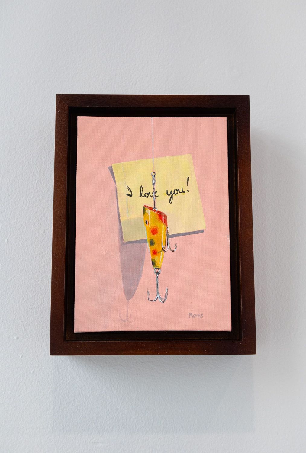 I Love You - Popper on Pink