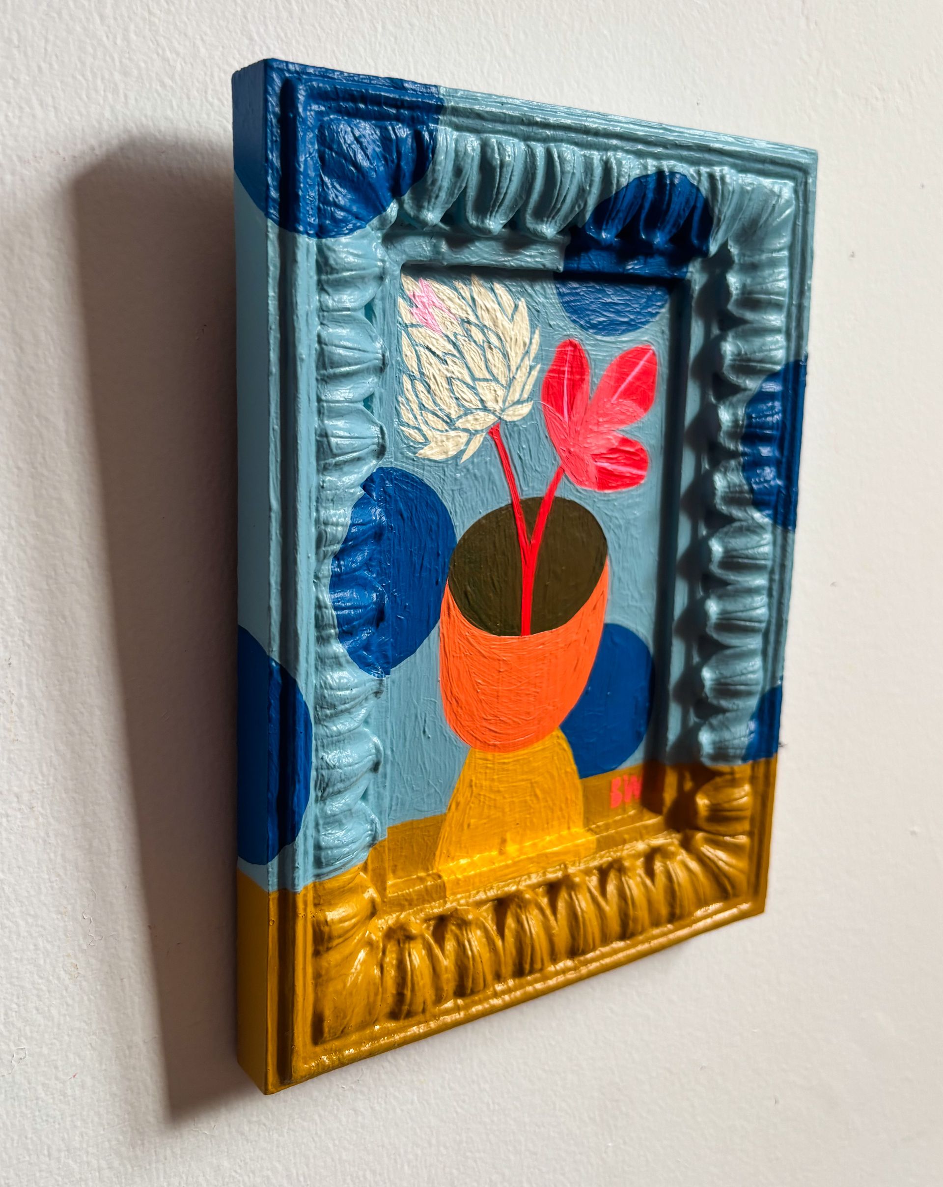 White Clover in an Egg Cup