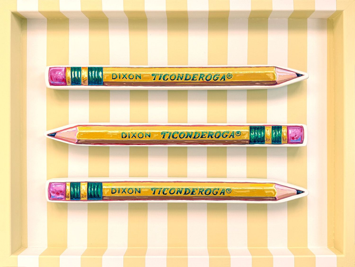 Pencils on Cream & Butter