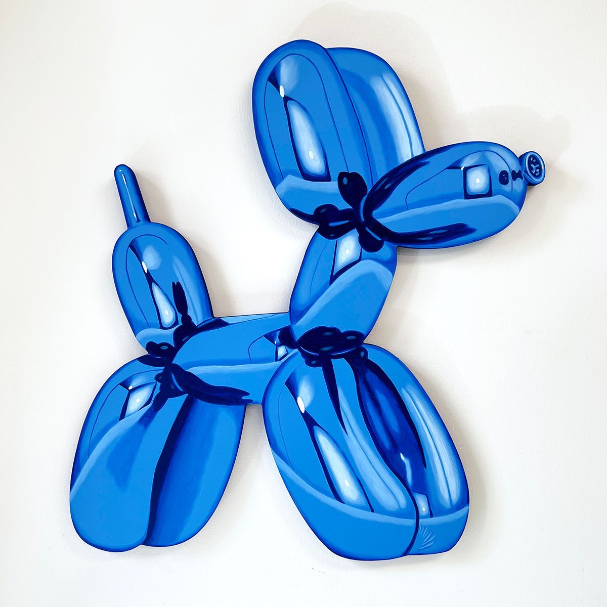Blue Balloon Dog