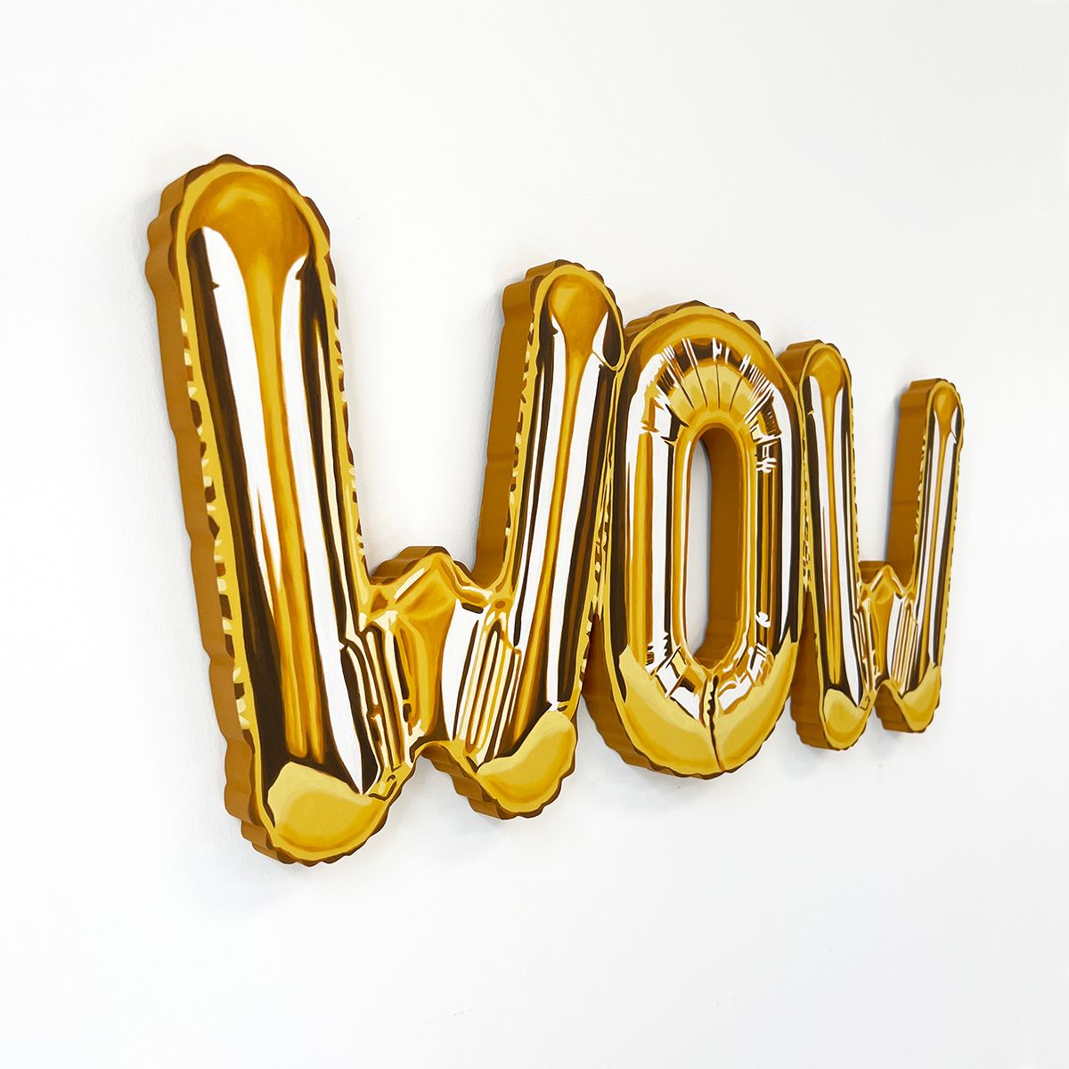 WOW Gold Balloon Letters