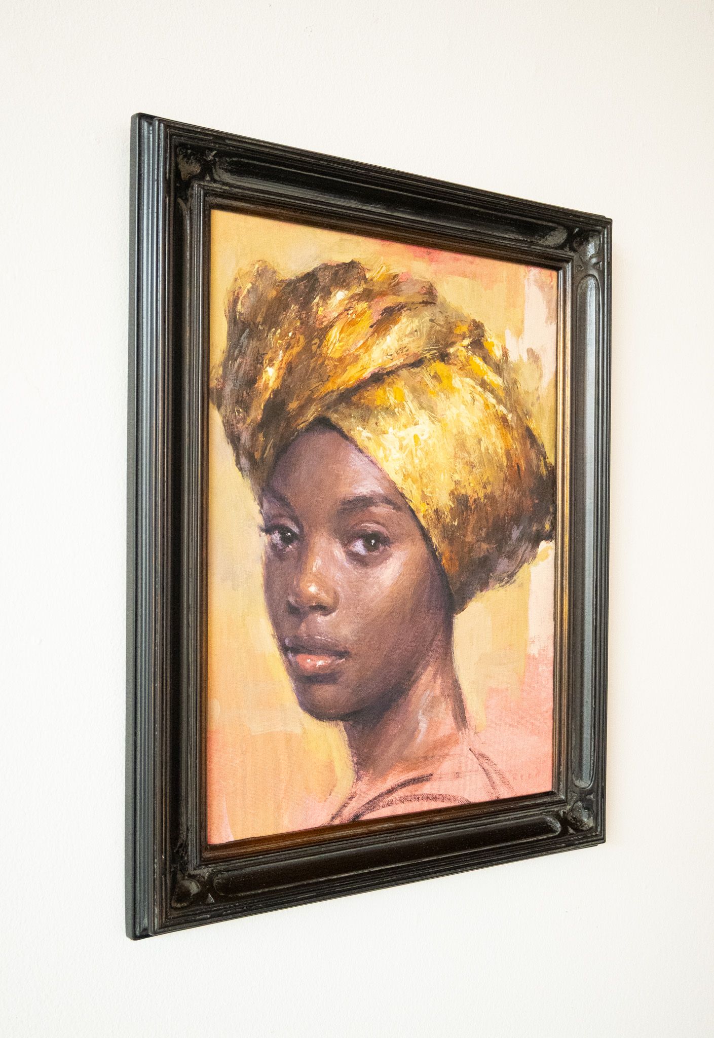 Girl with Gold Scarf