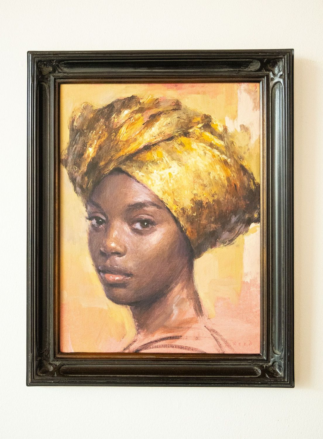 Girl with Gold Scarf