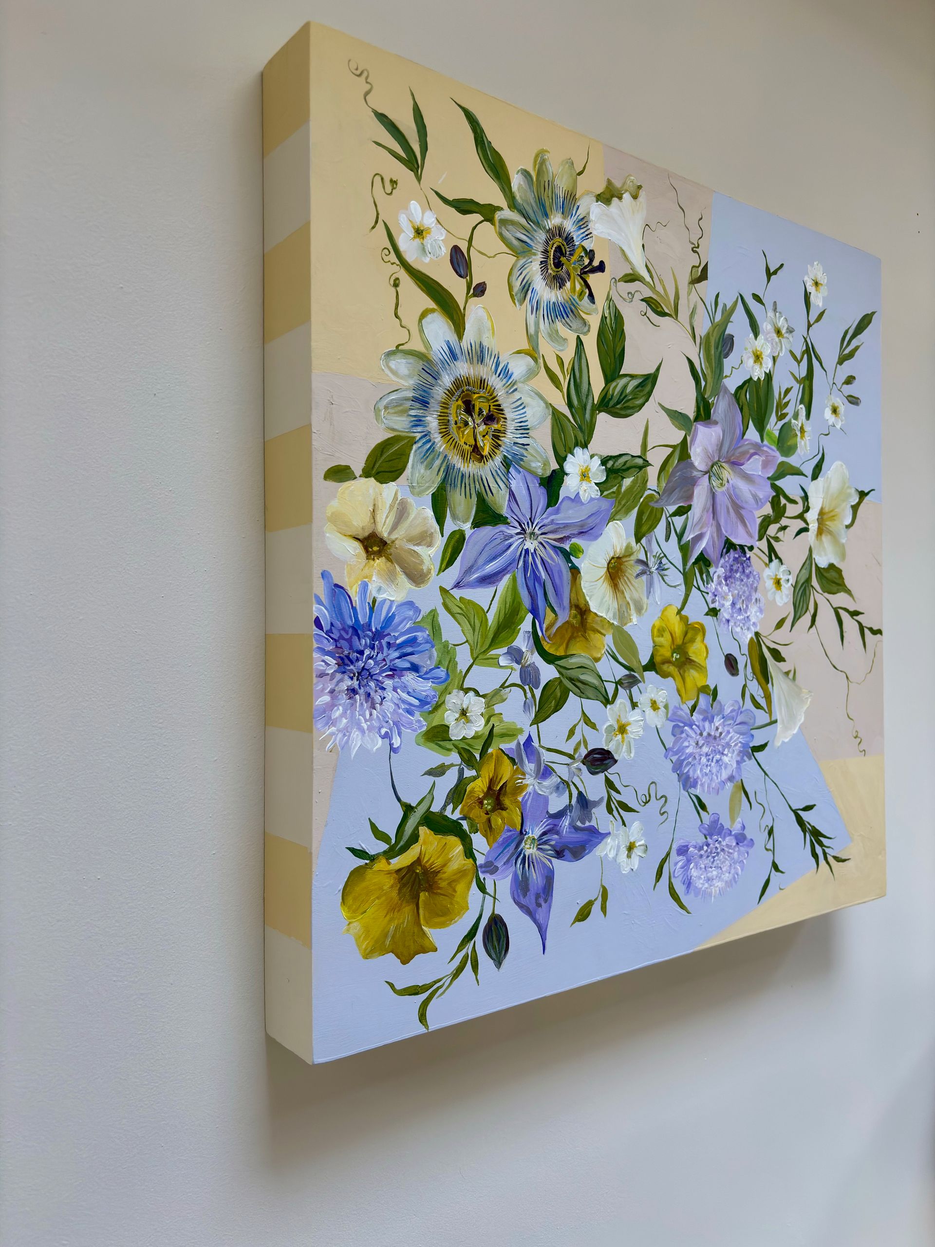 Passion Flower and Primroses