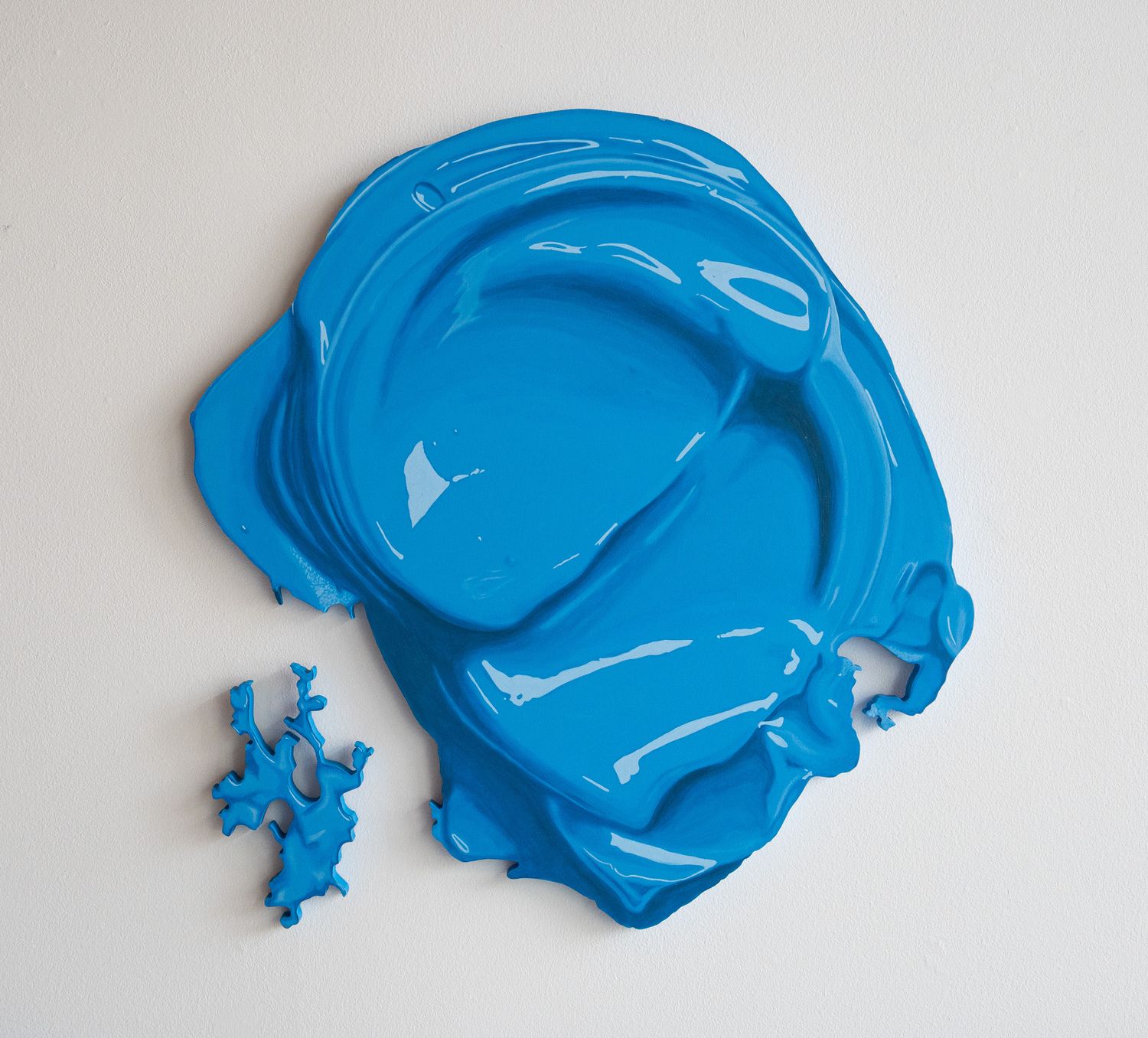 WET PAINT! Blue
