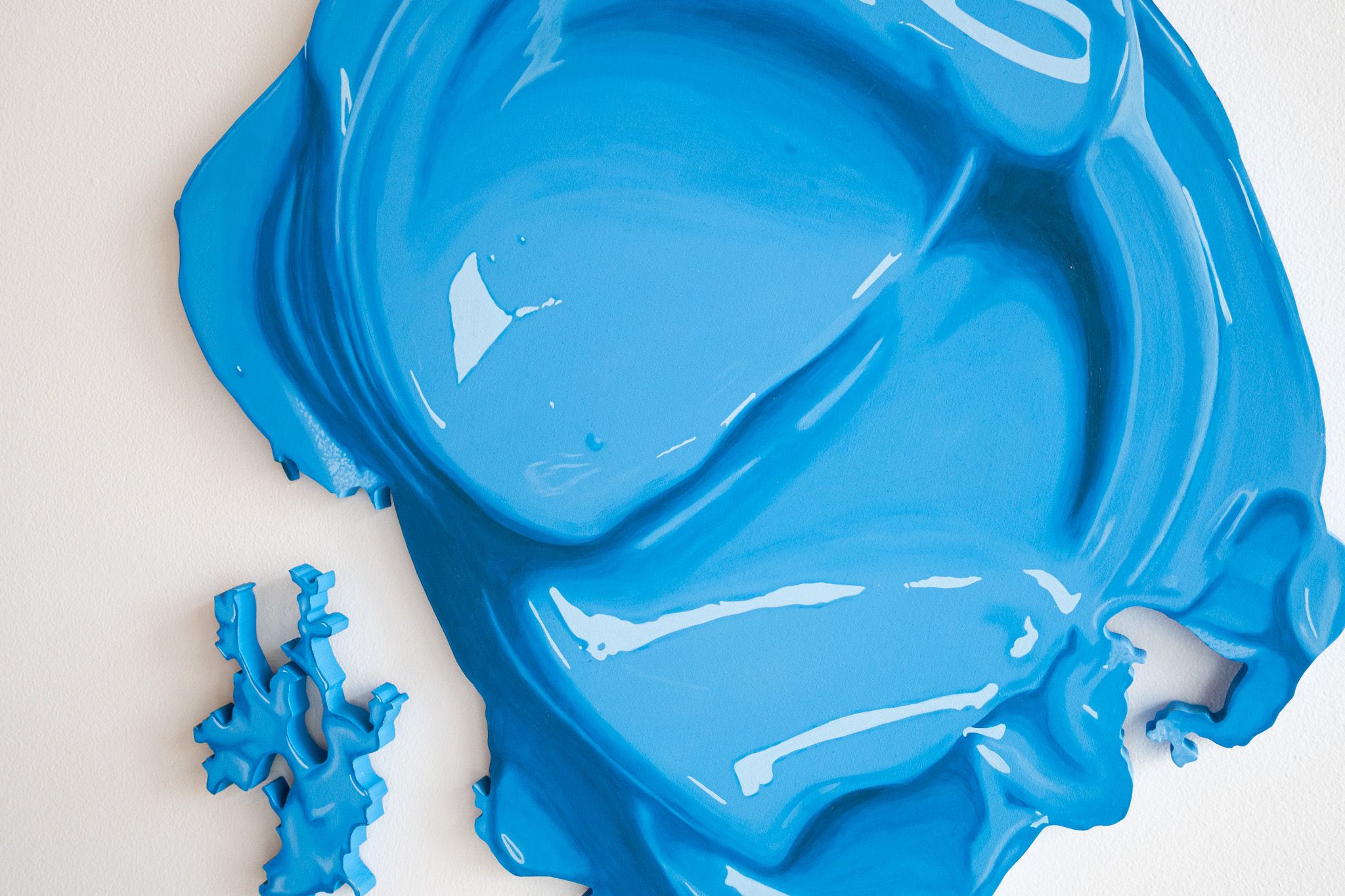 WET PAINT! Blue